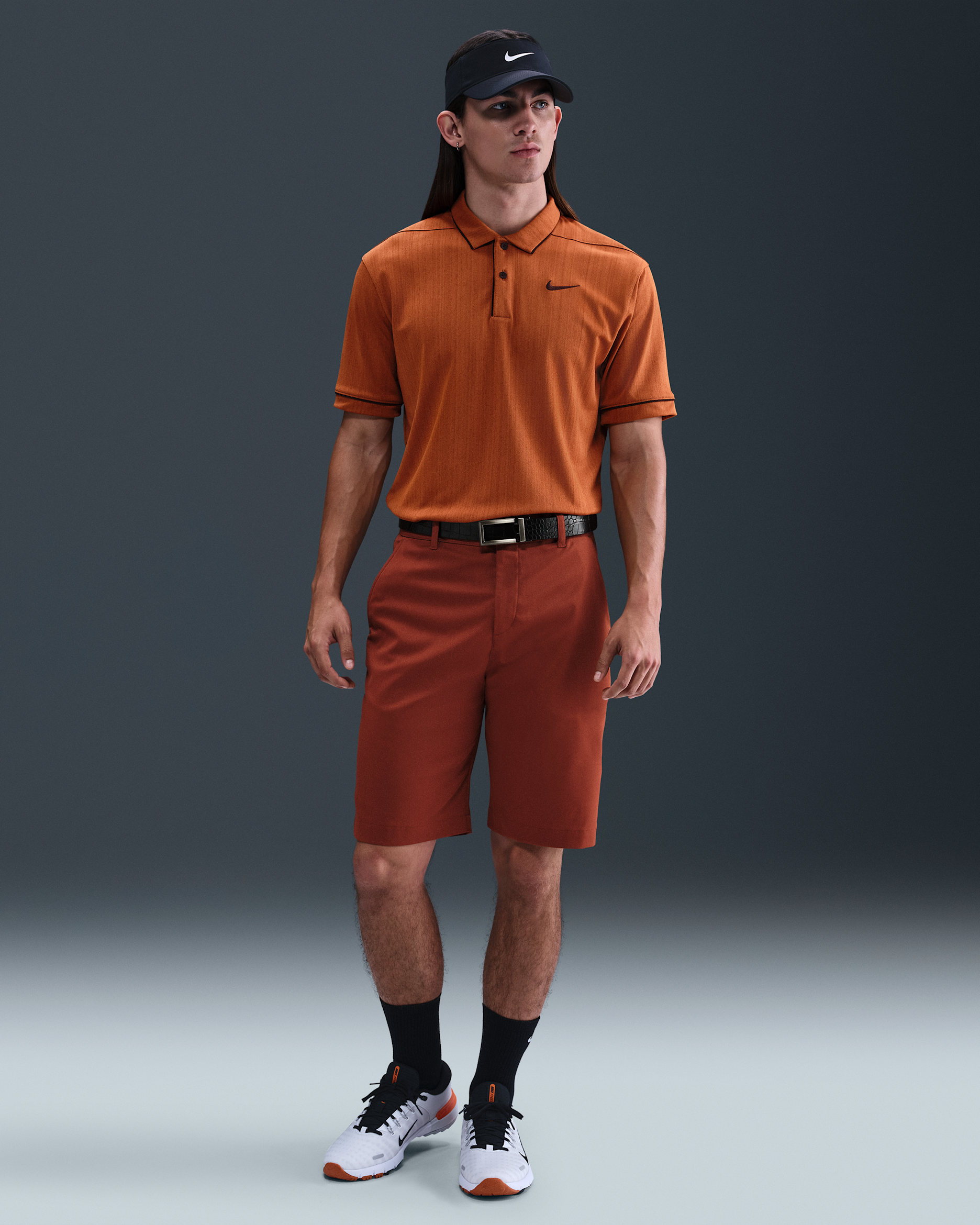 Nike Tour Men's 10" Chino Golf Shorts - Mars Stone/Mars Stone