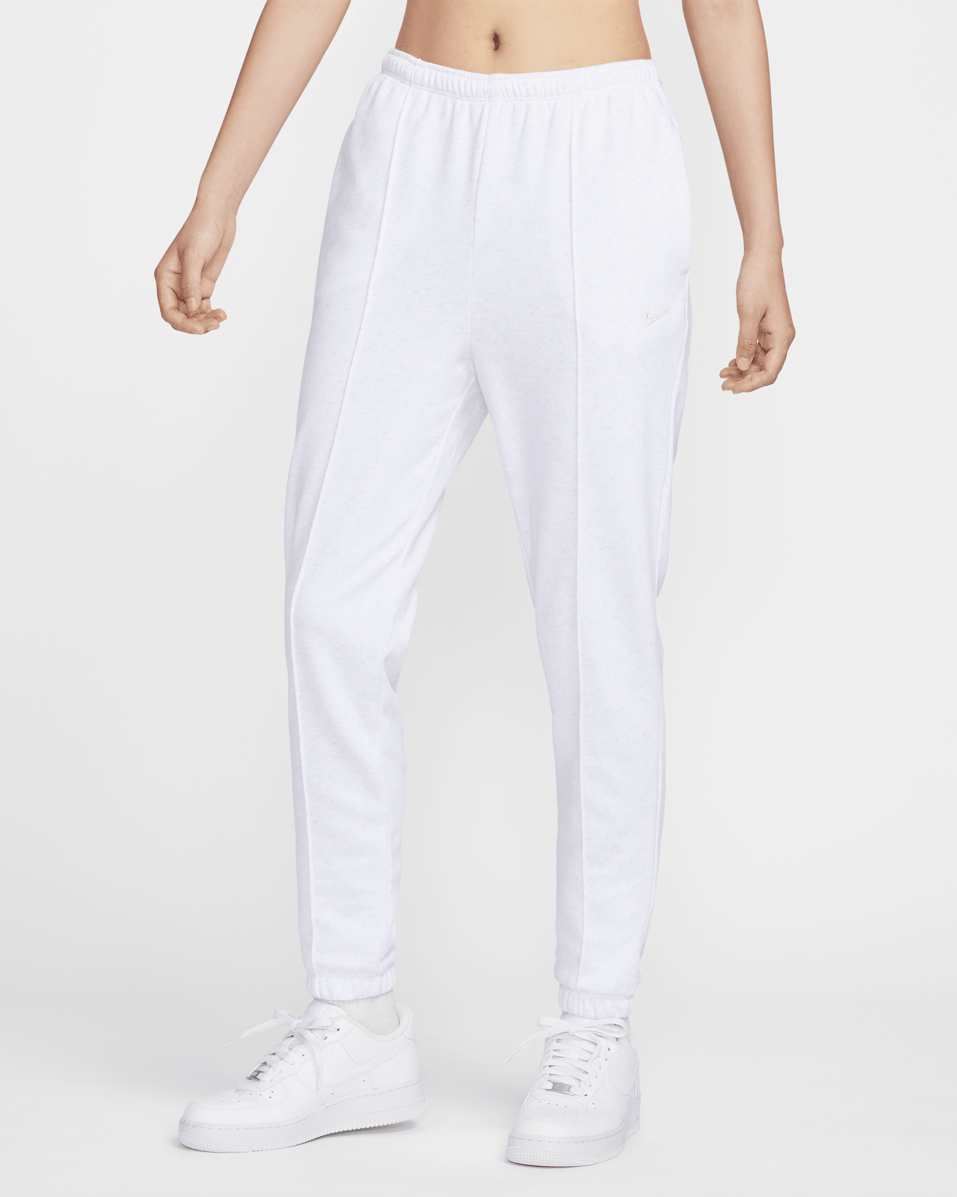 ナイキ スポーツウェア チル テリー ウィメンズ スリム ハイウエスト フレンチテリー スウェットパンツ - バーチヘザー/ライトオールウッドブラウン