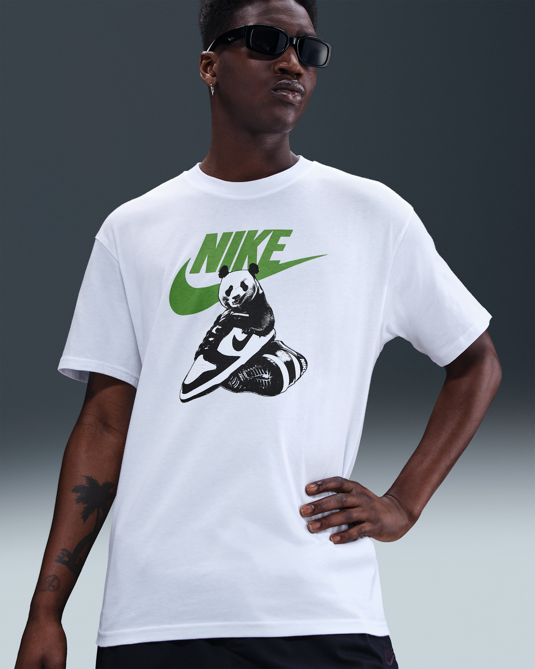 Playera para hombre Nike Sportswear Dunk - Blanco