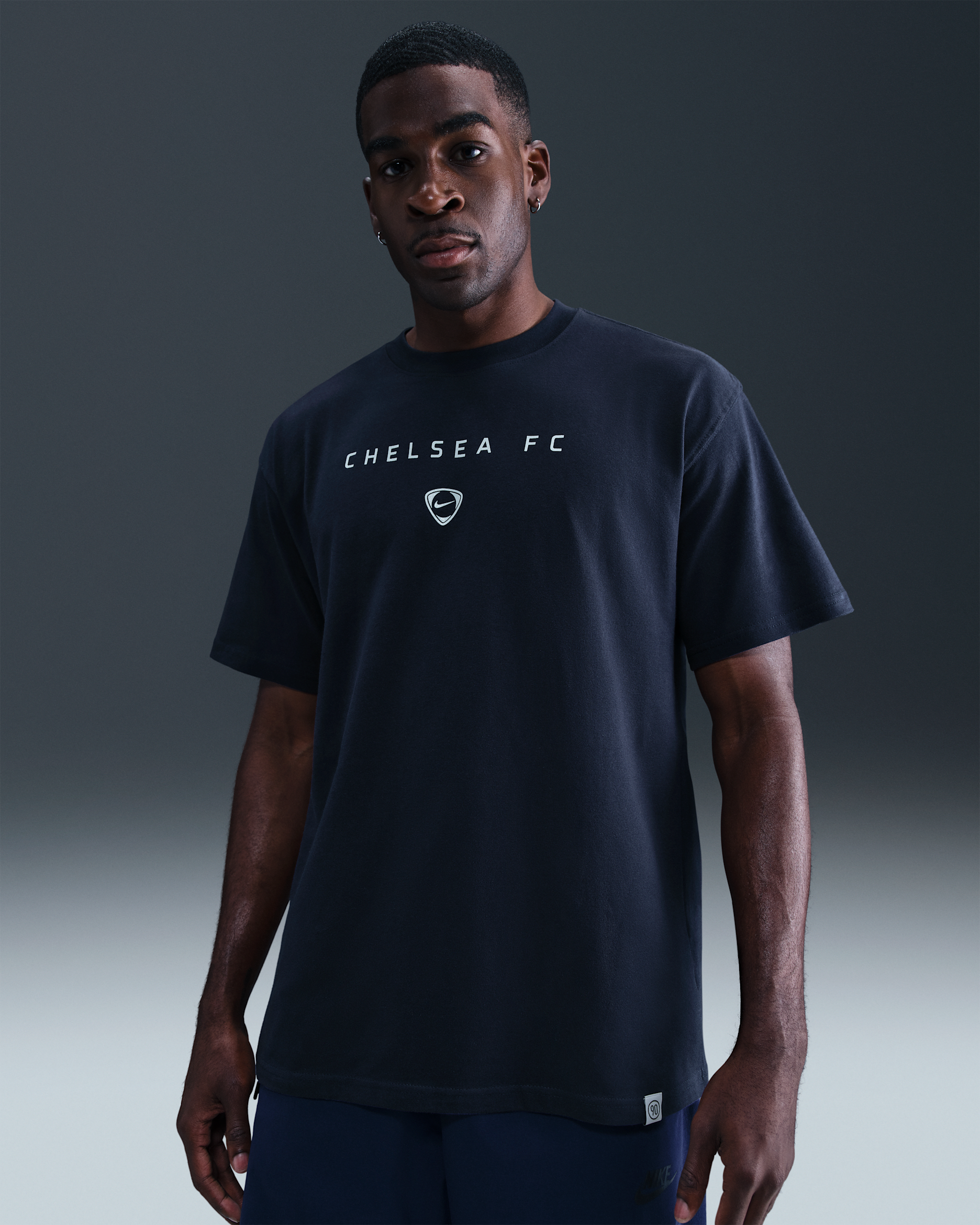 FC Chelsea Nike Total 90 Fußball-T-Shirt (Herren) - Obsidian