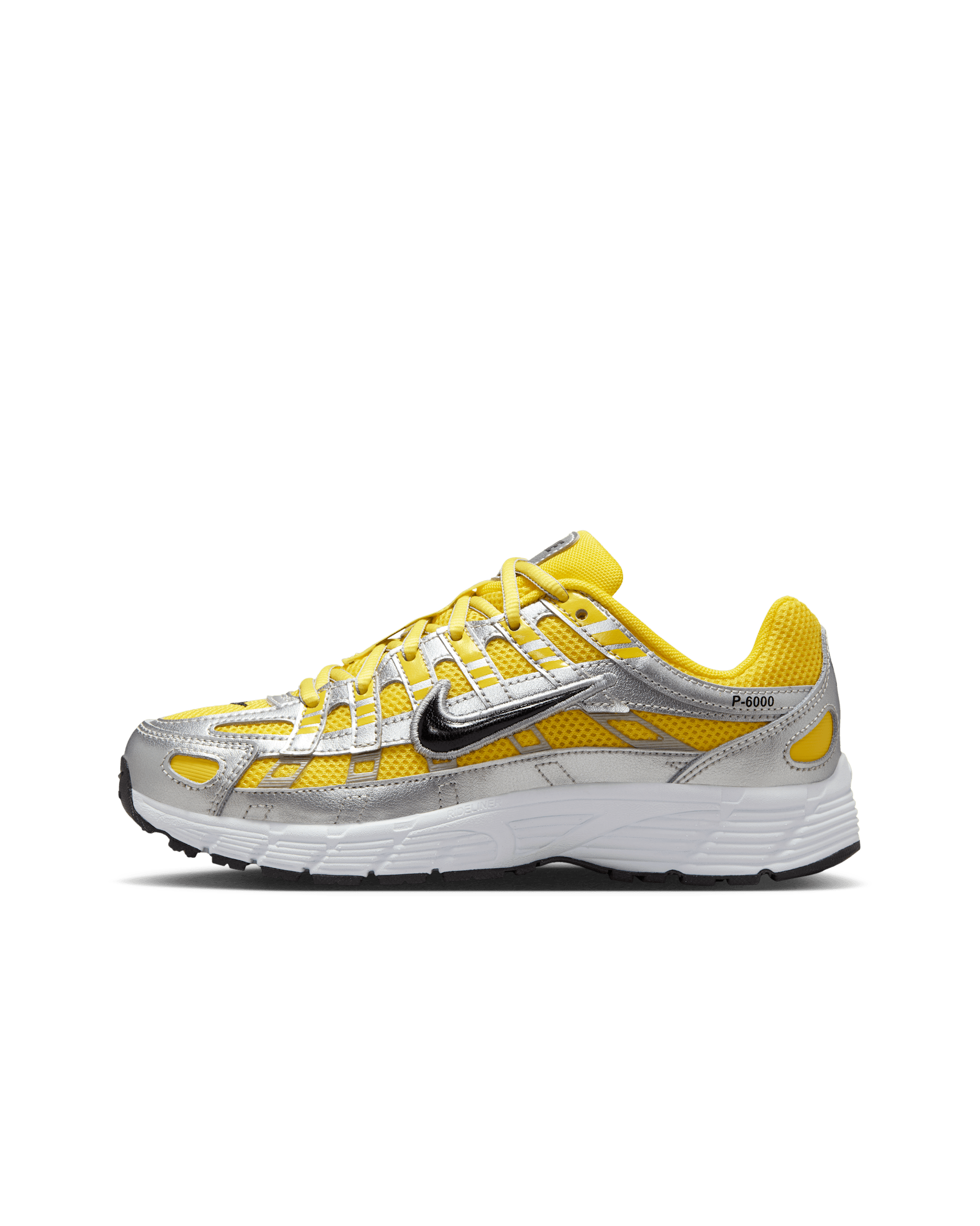 Nike P-6000 Big Kids' Shoes - Lightning/Metallic Silver/White/Black