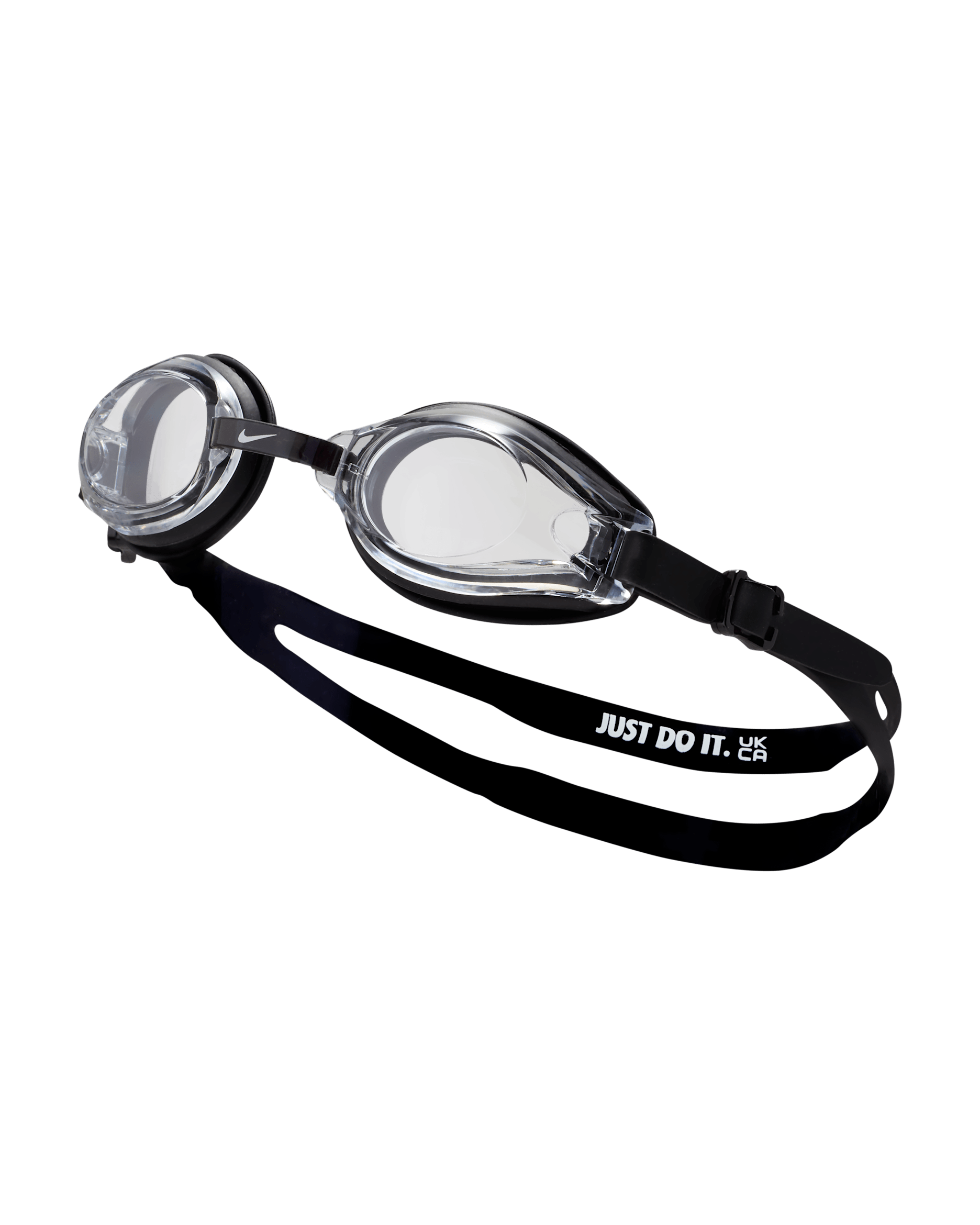 Goggles de natación Nike - Transparente/Negro/Blanco