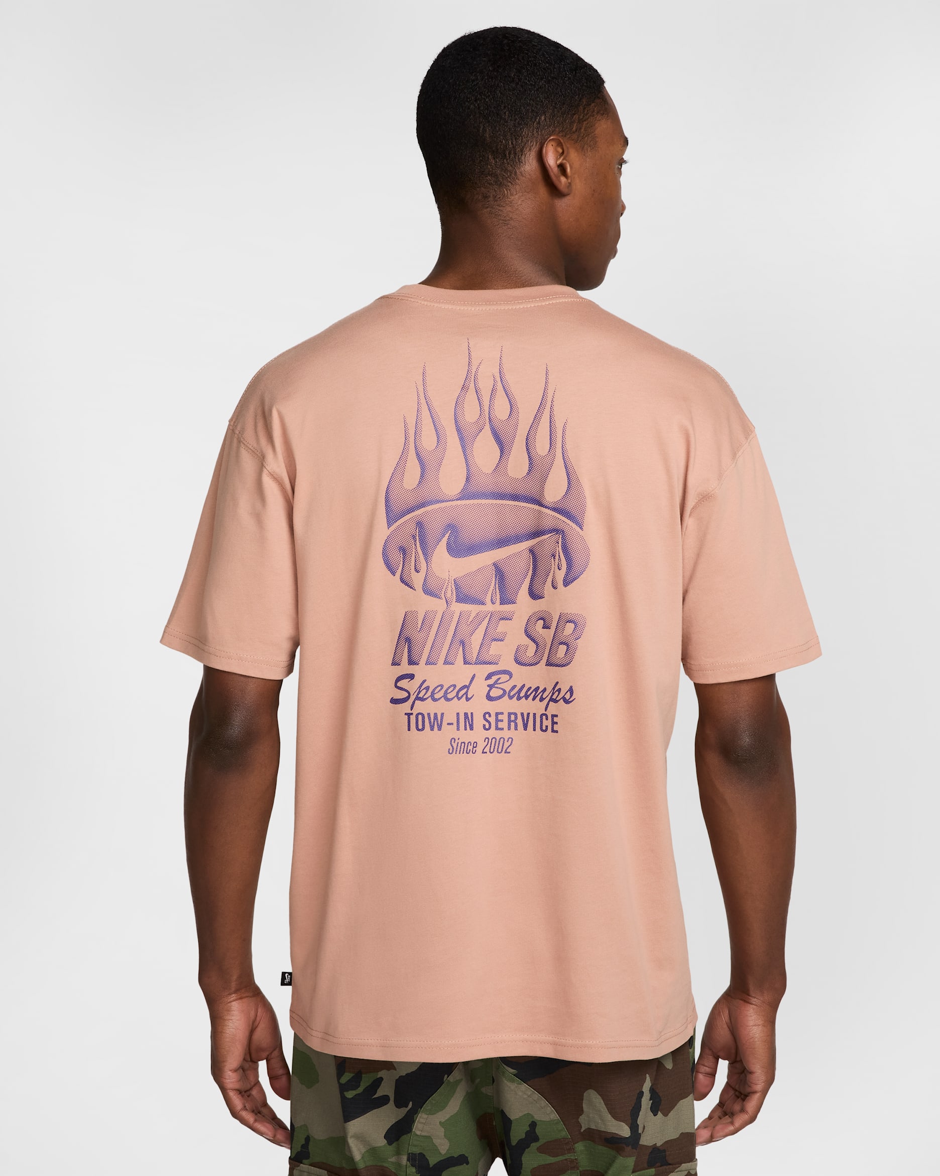 Nike SB Max90 Skate T-Shirt - Dusted Clay