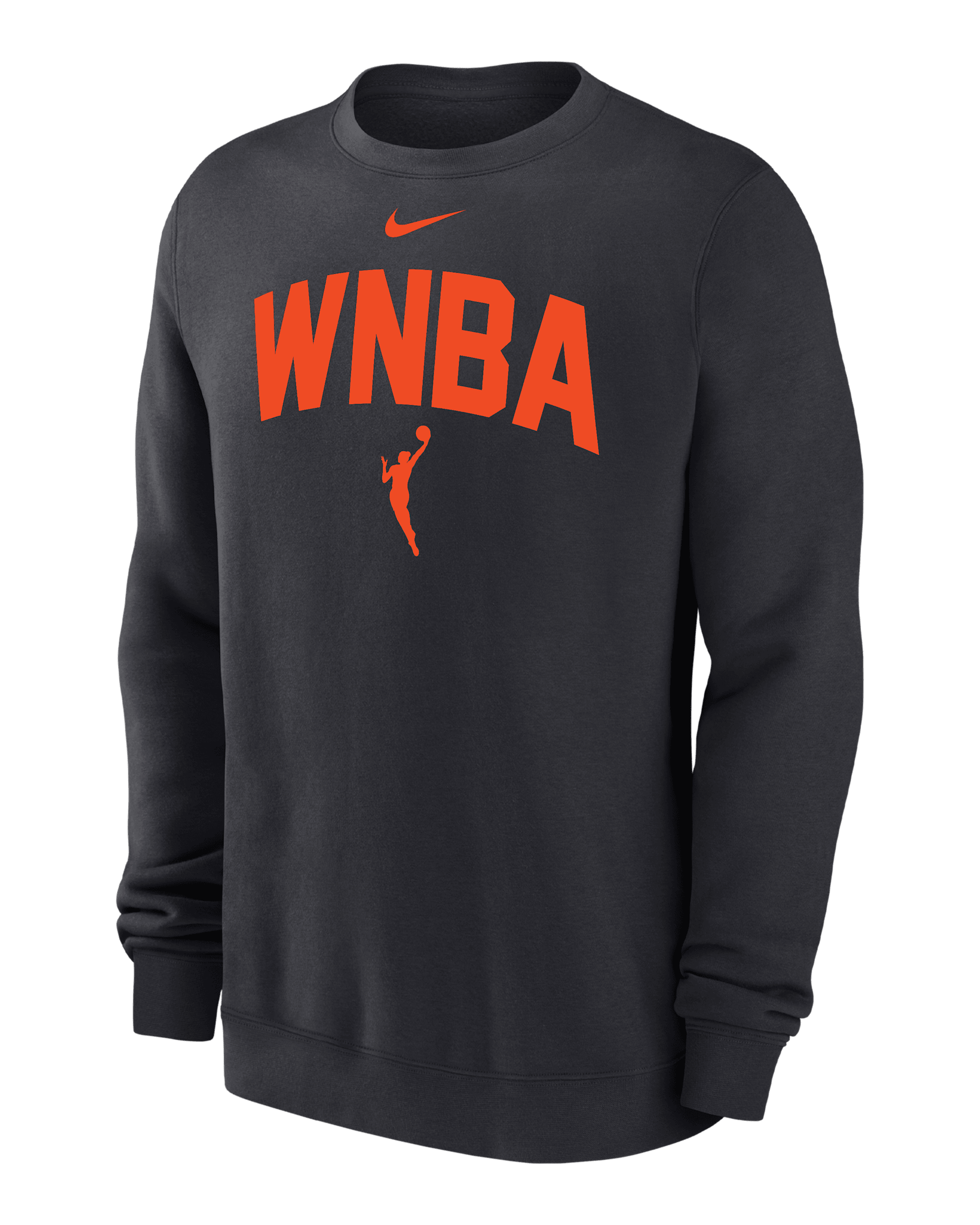 Nike Club Men's WNBA Fleece Crew-Neck Sweatshirt - Anthracite
