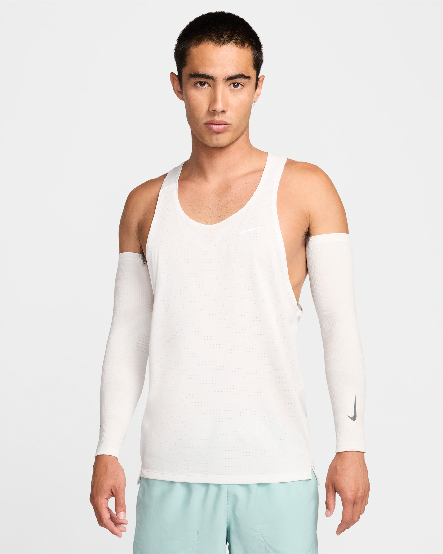 Nike Zoned Arm Sleeves - White