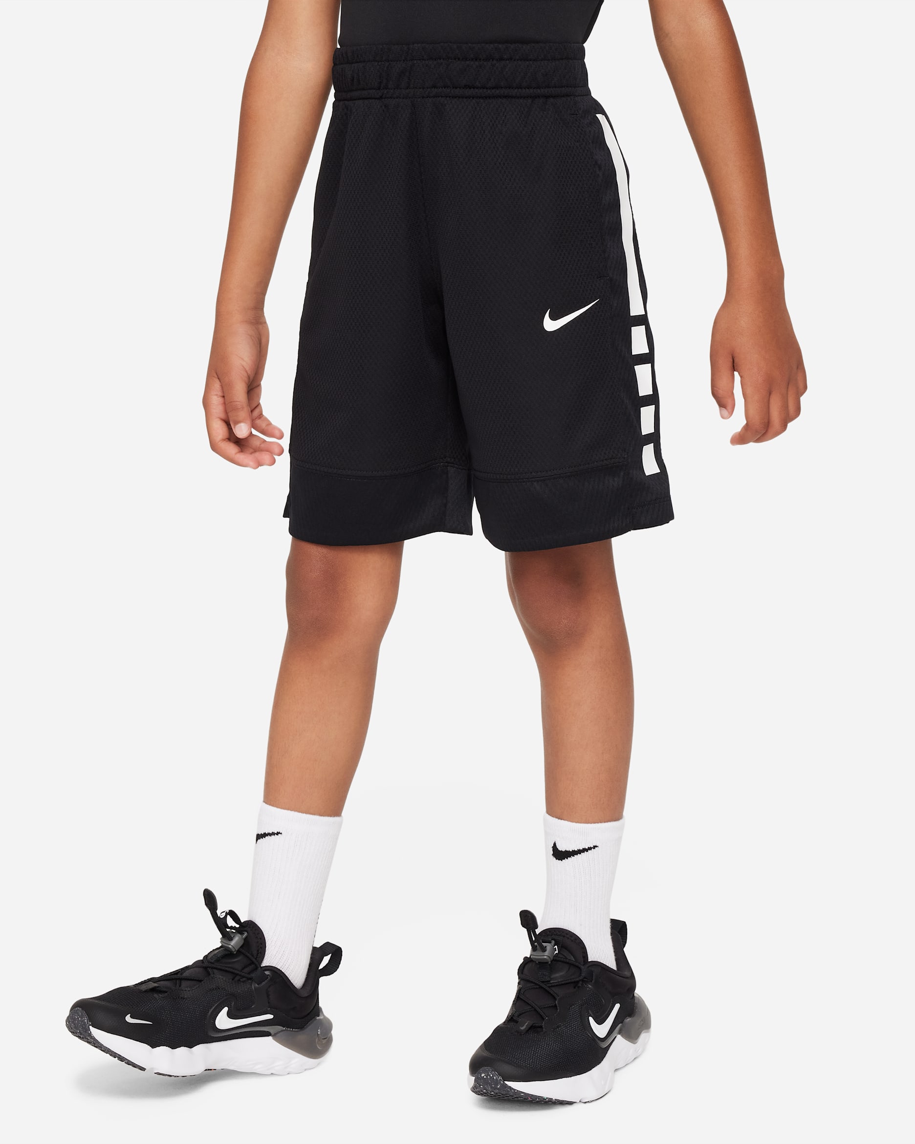 Nike Dri-FIT Elite Little Kids' Shorts - Black
