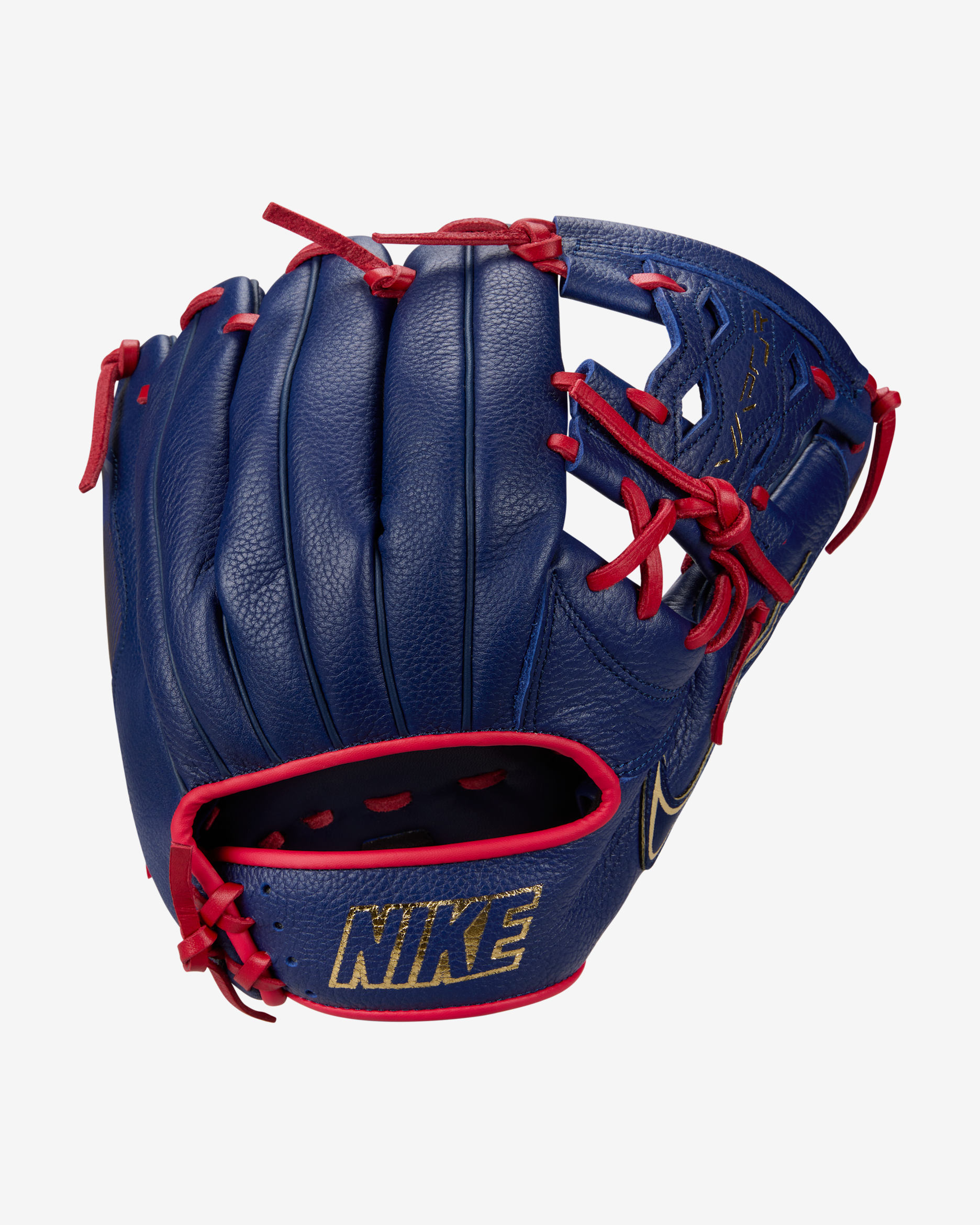 Nike Vapor Baseball Fielding Glove - Left Hand Throw - Blue Void/Pimento/Blue Void