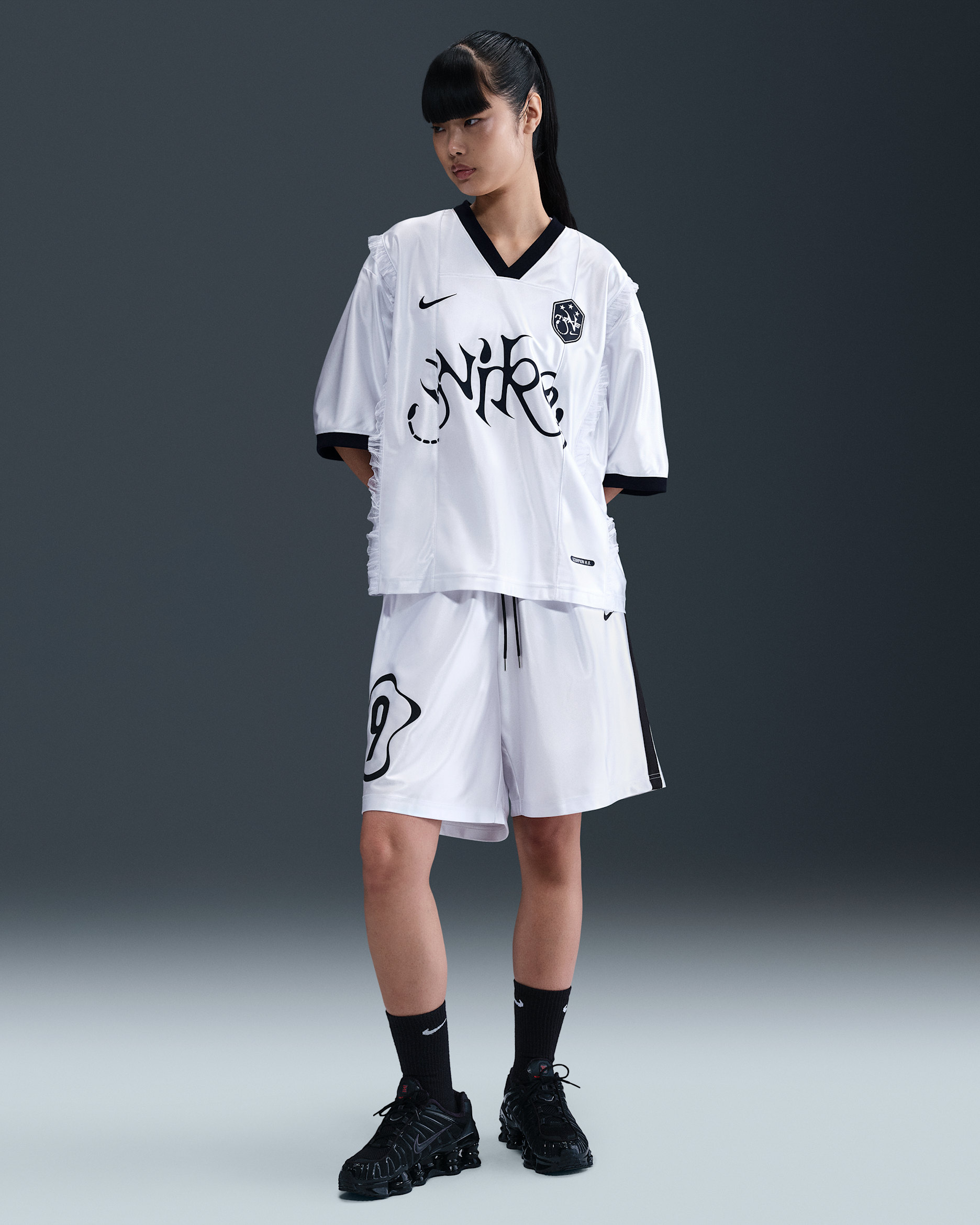 Nike Sportswear Women's Shorts - Metallic Silver