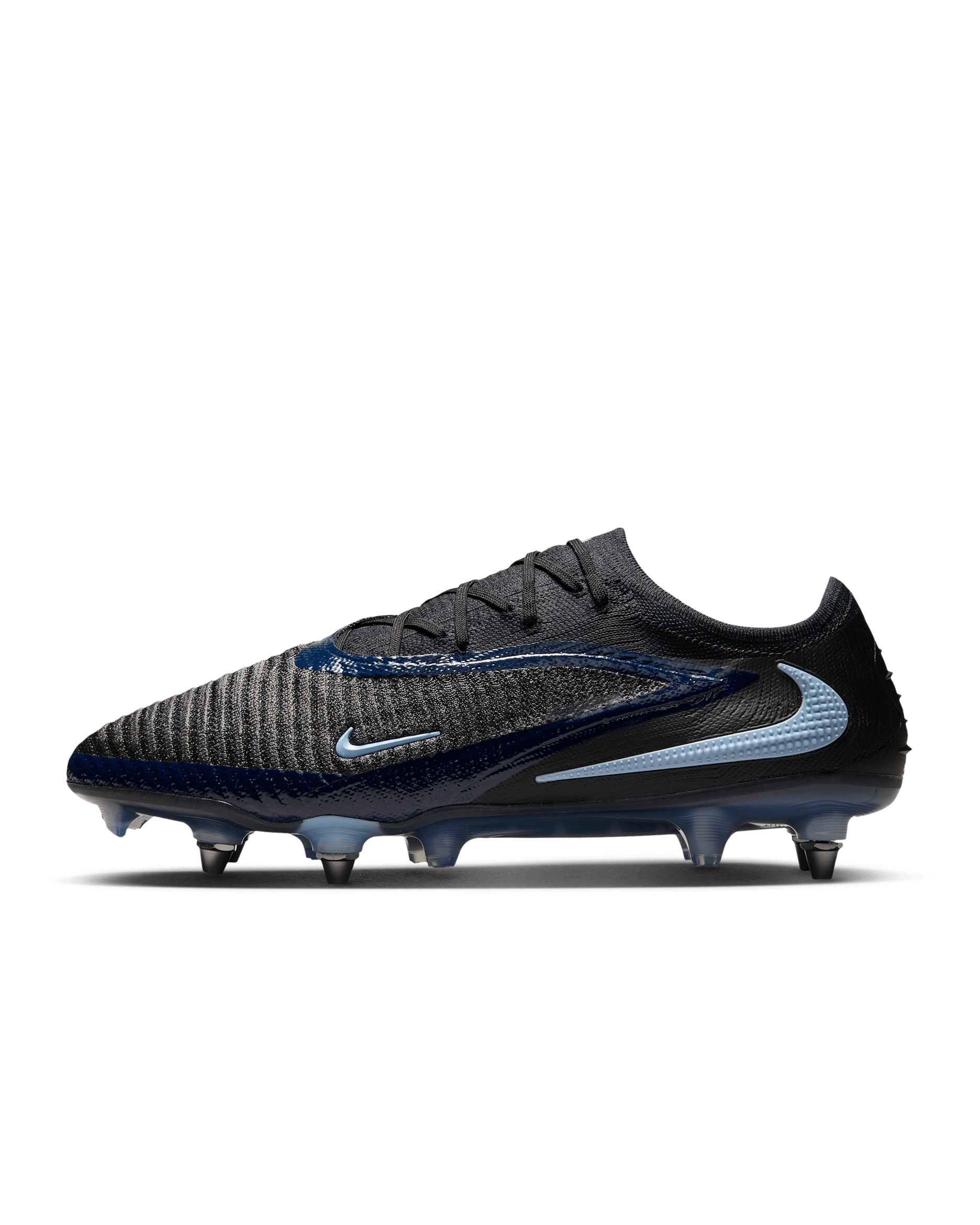 Nike Phantom 6 Low Elite Botes de futbol per a terreny tou - Negre/Negre