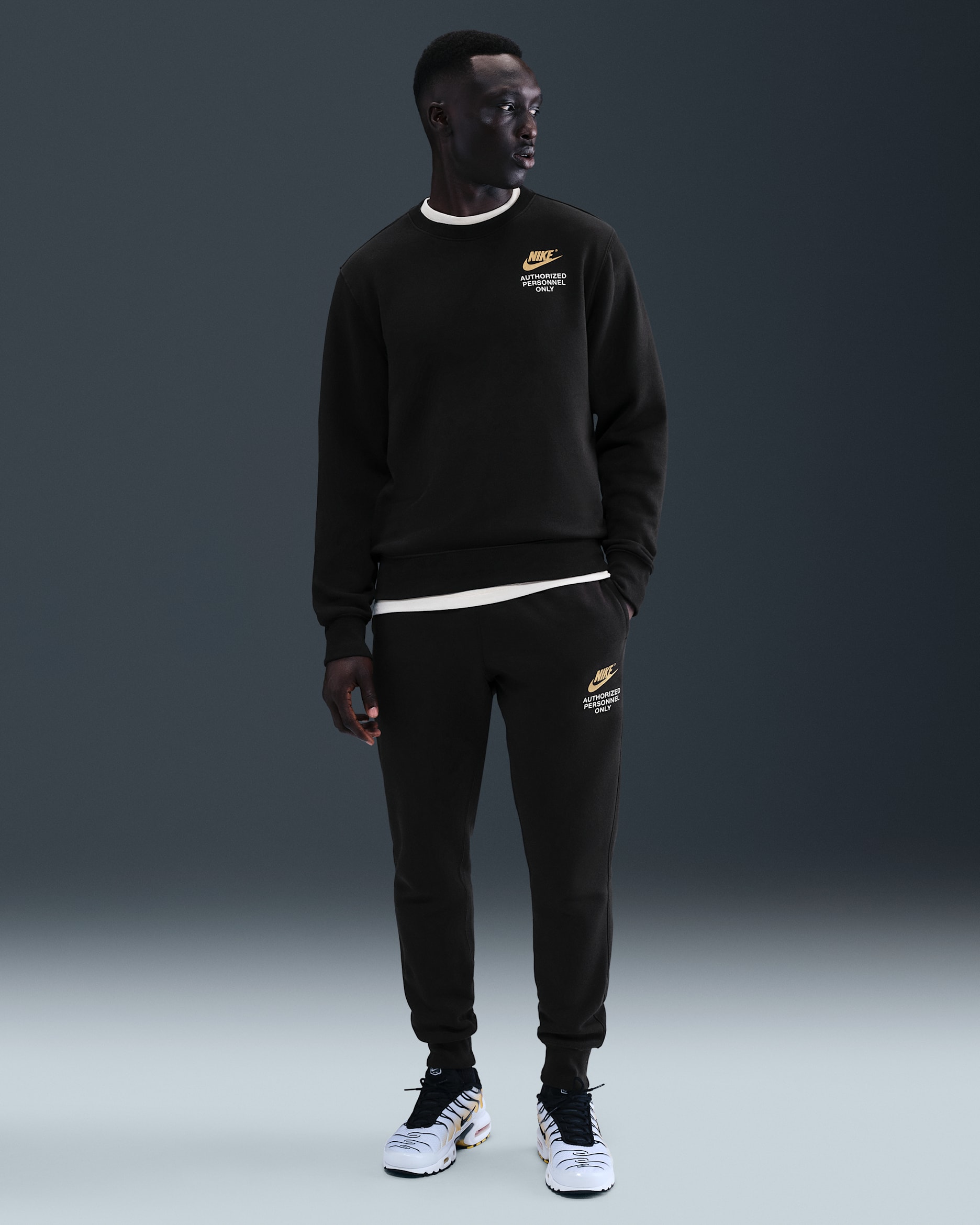 Nike Sportswear Club Men's Fleece Joggers - Black