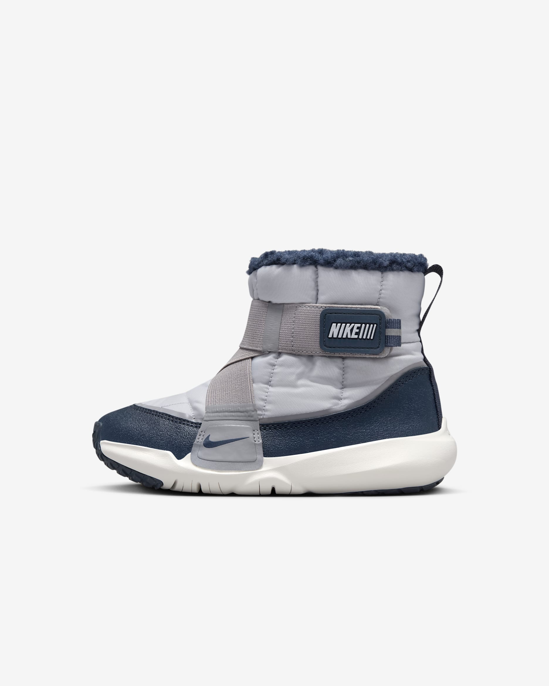 Nike Flex Advance Little Kids' Boots - Football Grey/Cement Grey/Sail/Thunder Blue