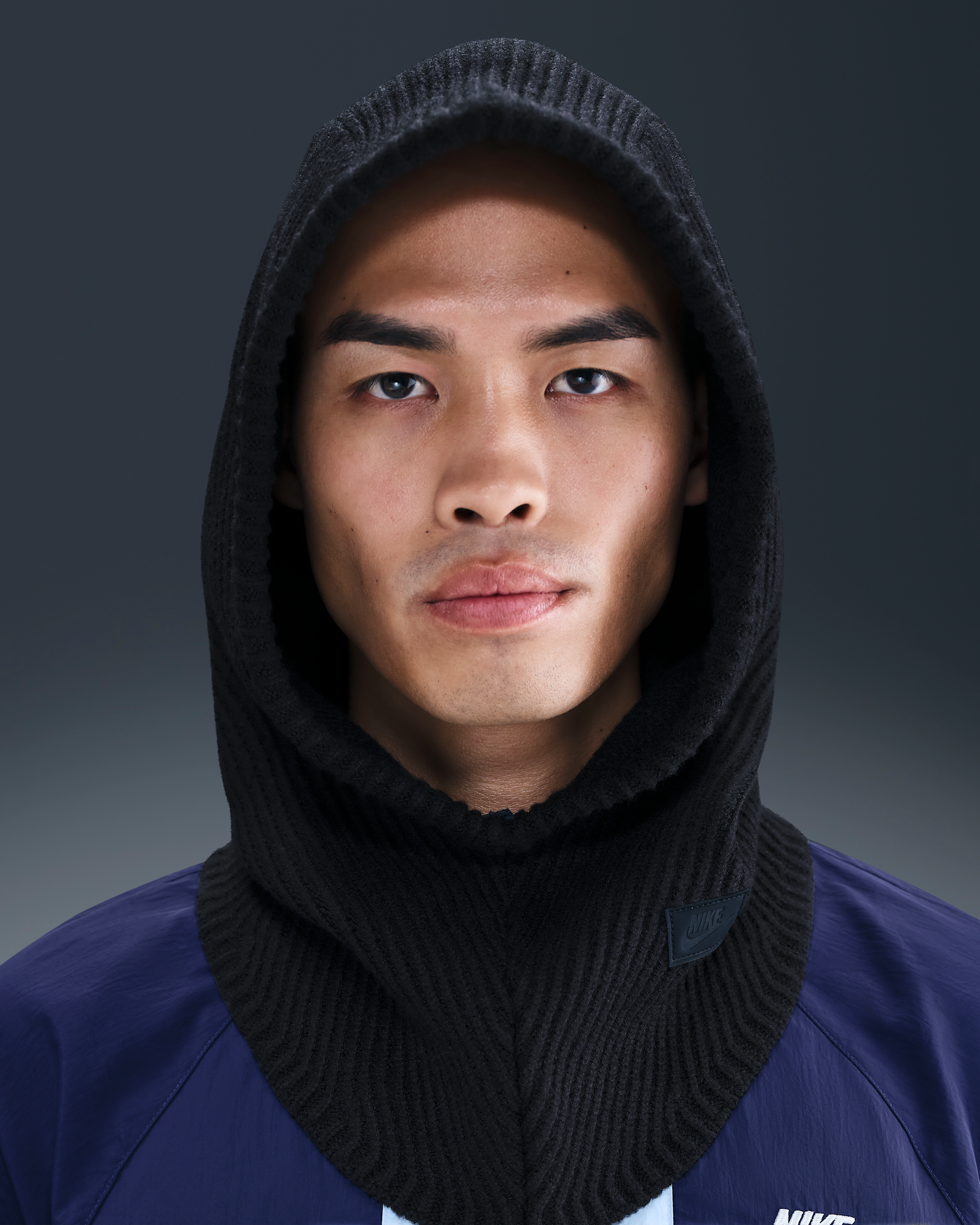 Nike City Knit Hood - Black/Black