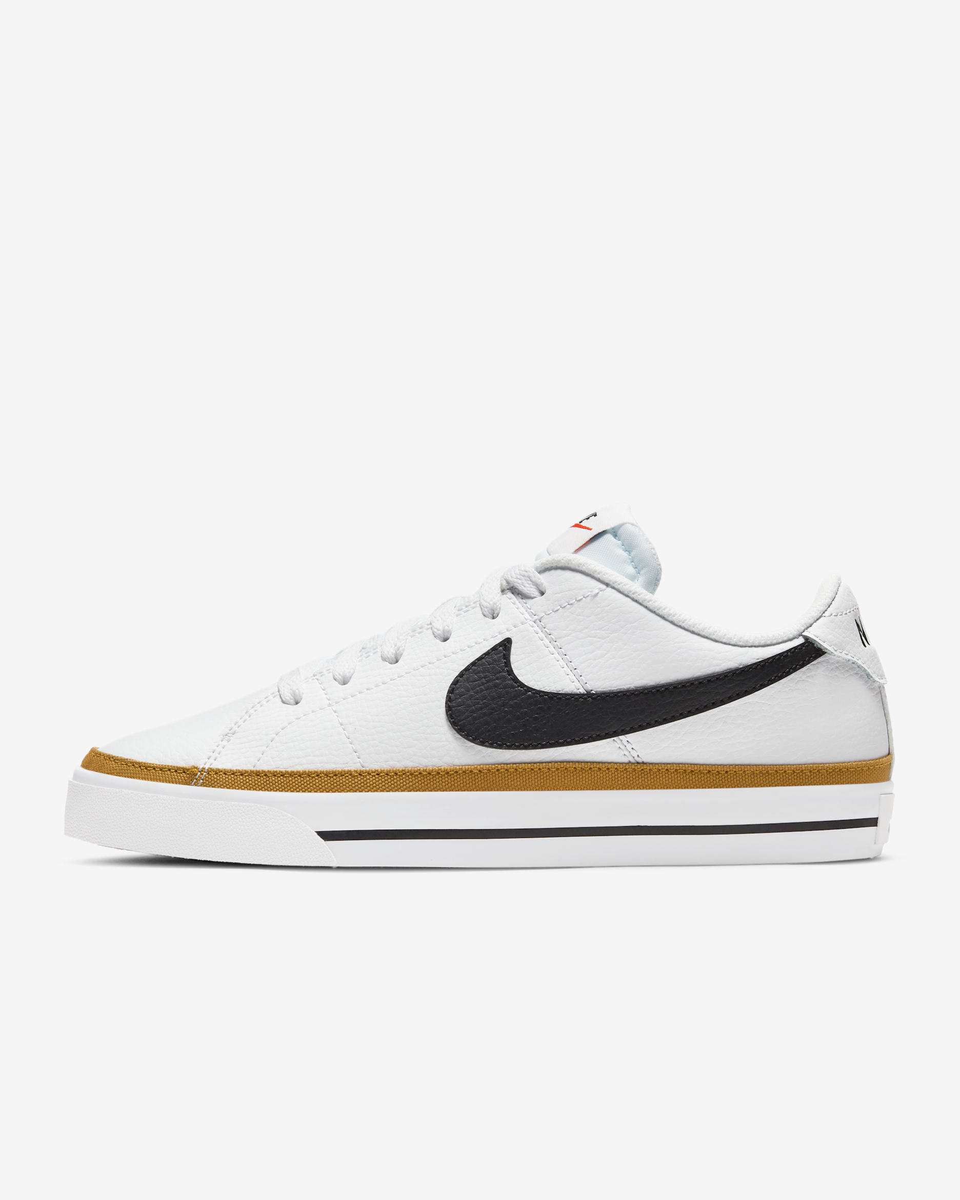 NikeCourt Legacy Women's Shoes - White/Desert Ochre/Black