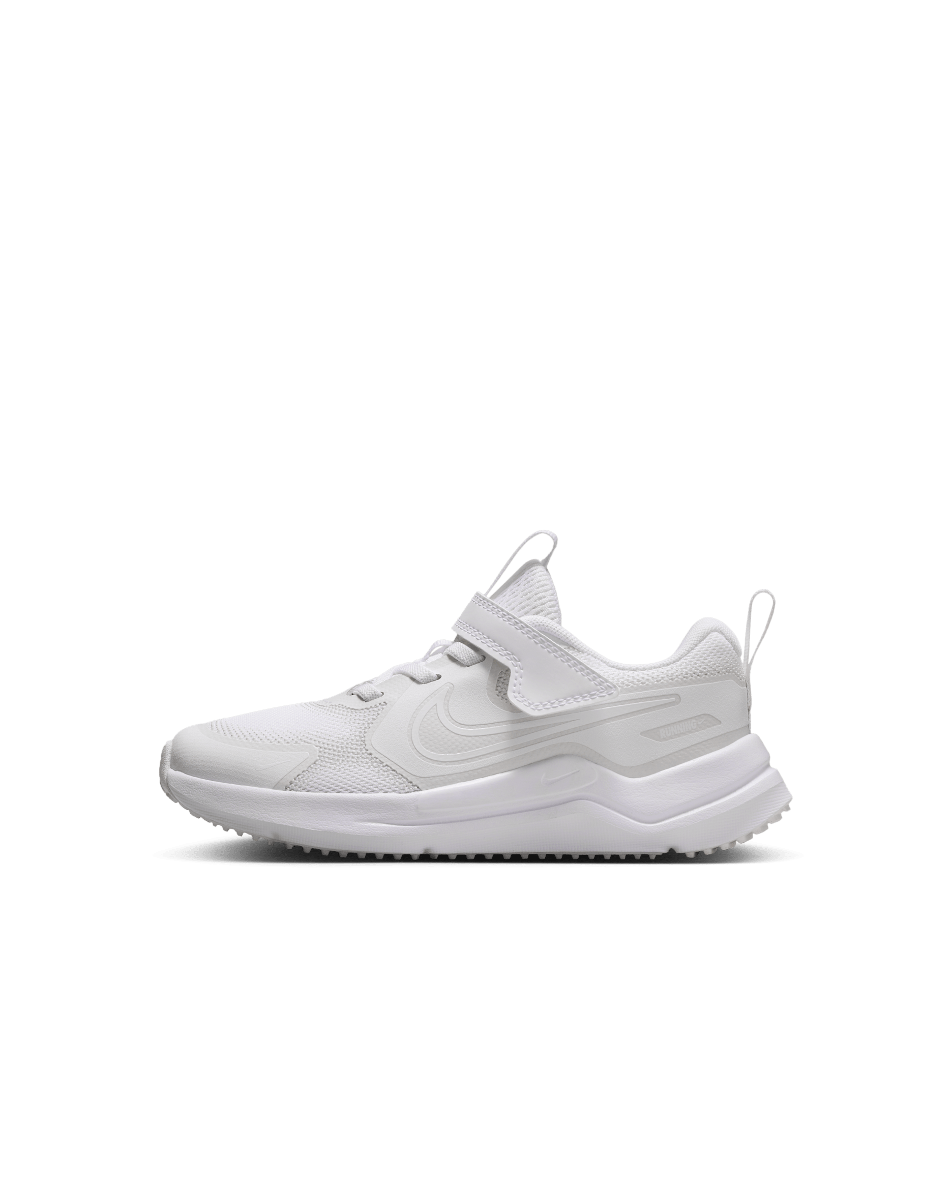 Nike Cosmic Runner Younger Kids' Shoes - White/White/Platinum Tint