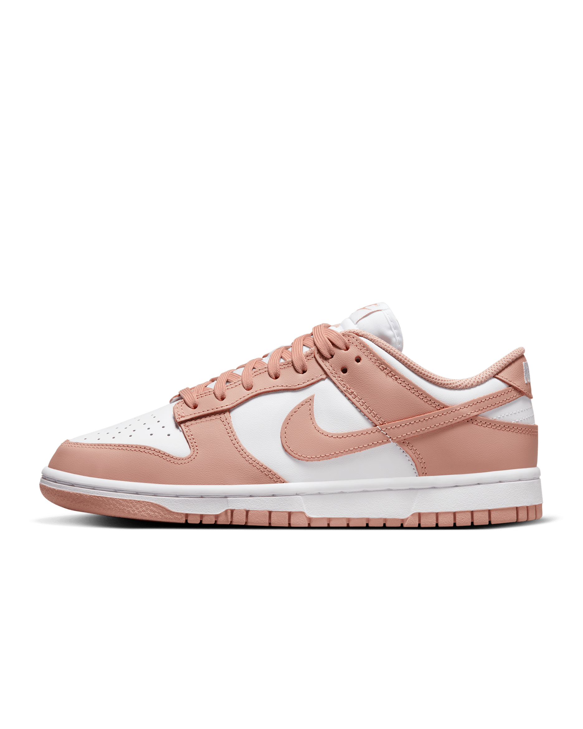 Nike Dunk Low Women's Shoes - White/Rose Whisper