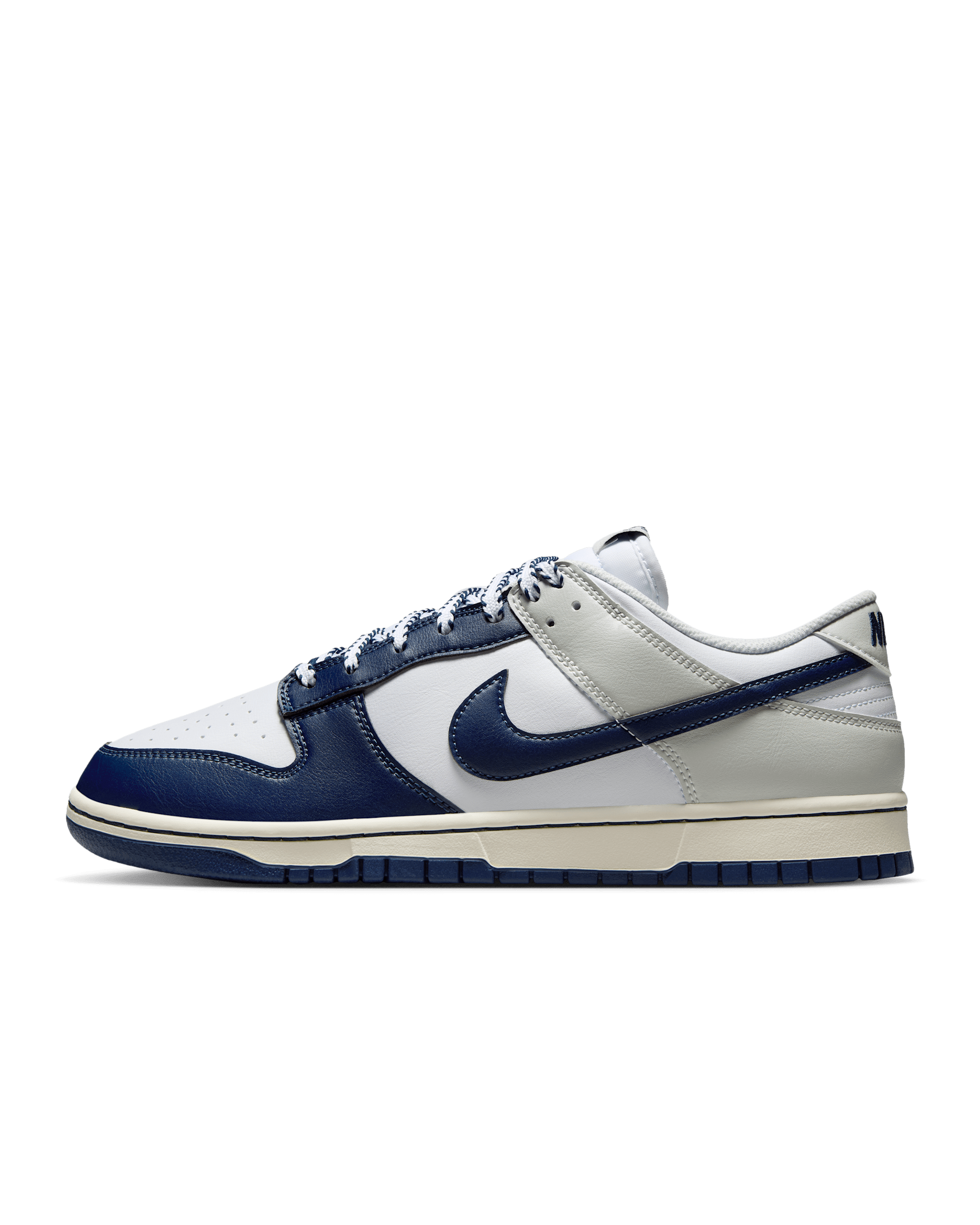Nike Dunk Low Retro Men's Shoes - White/Photon Dust/Coconut Milk/Midnight Navy