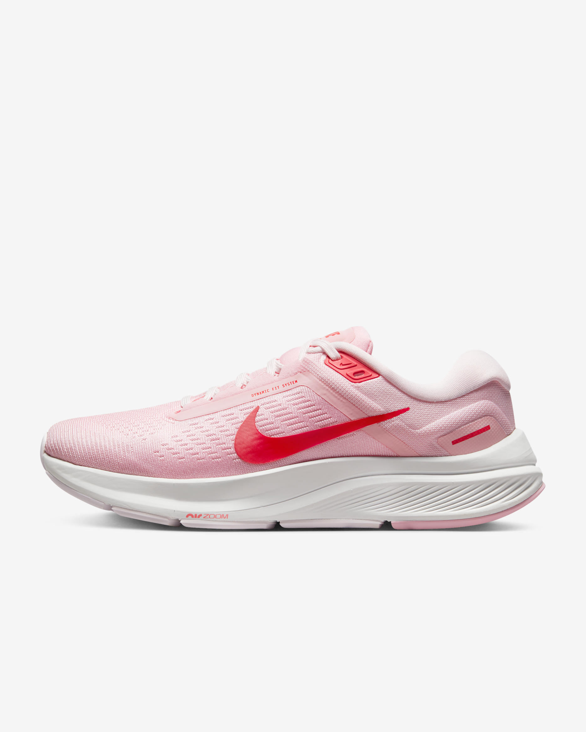 Nike Structure 24 Women's Road Running Shoes - Medium Soft Pink/Summit White/Pearl Pink/Light Crimson