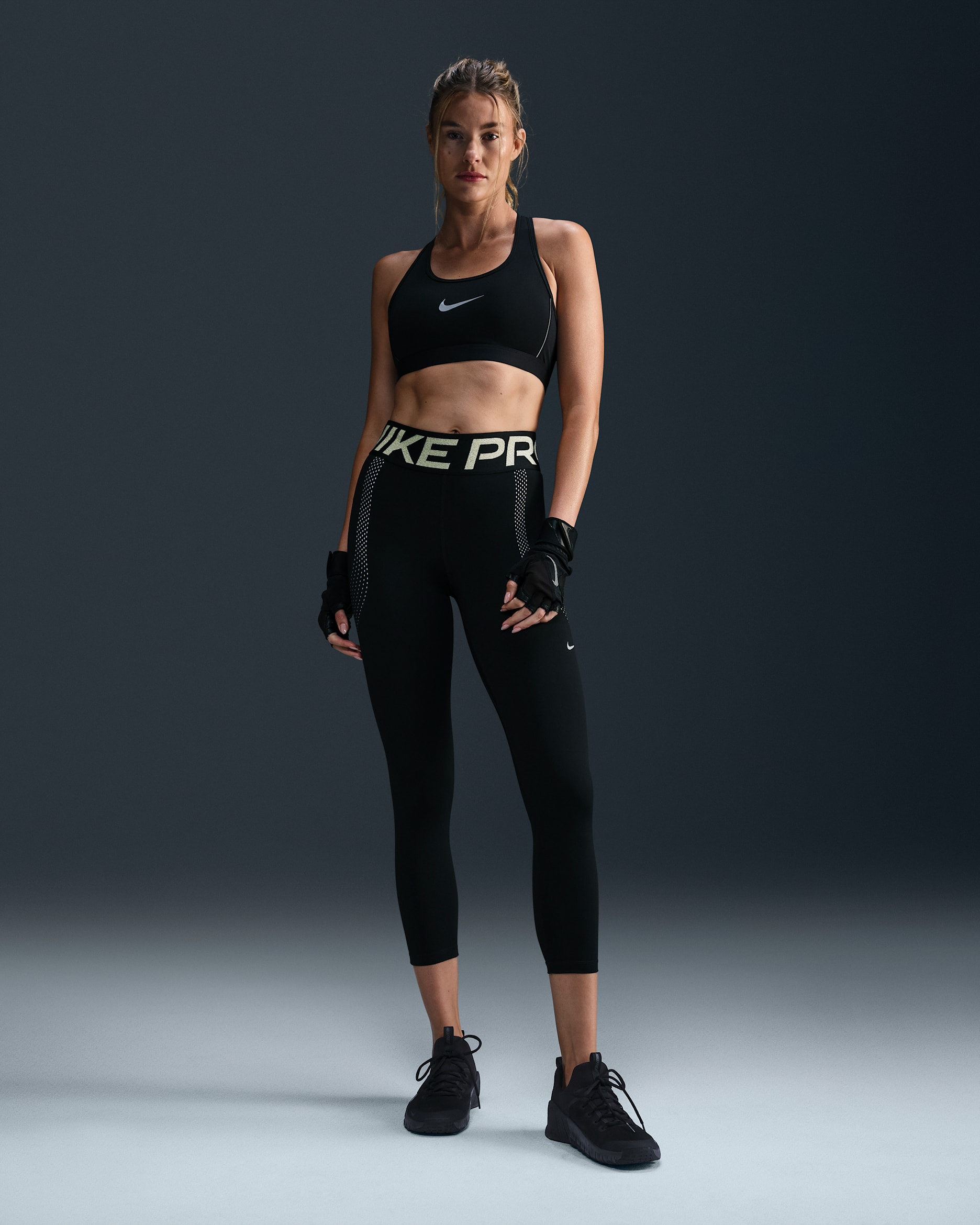 Nike Pro Sculpt Women's High-Waisted 7/8 Leggings - Black