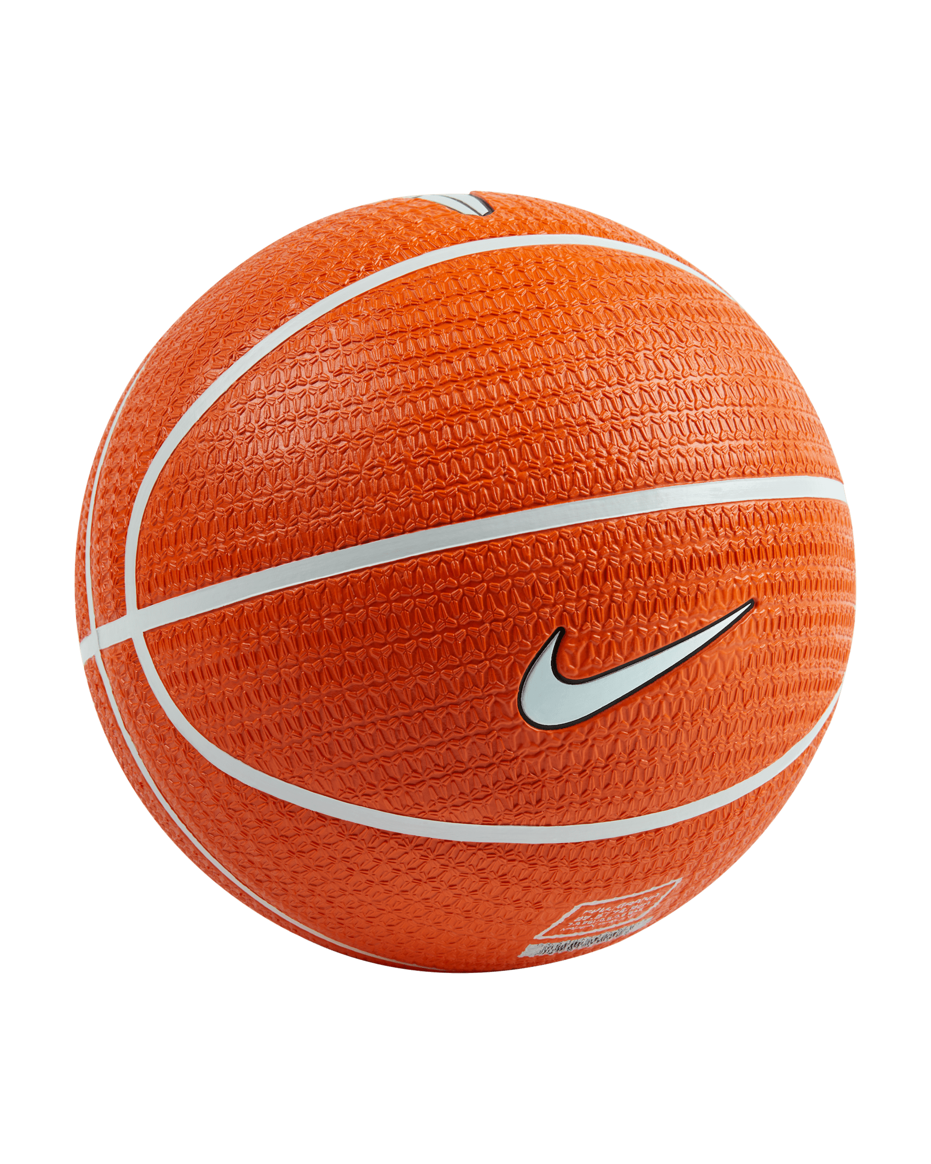 Kobe Playground Basketball (nicht aufgeblasen) - Safety Orange/Weiß/Schwarz/Weiß