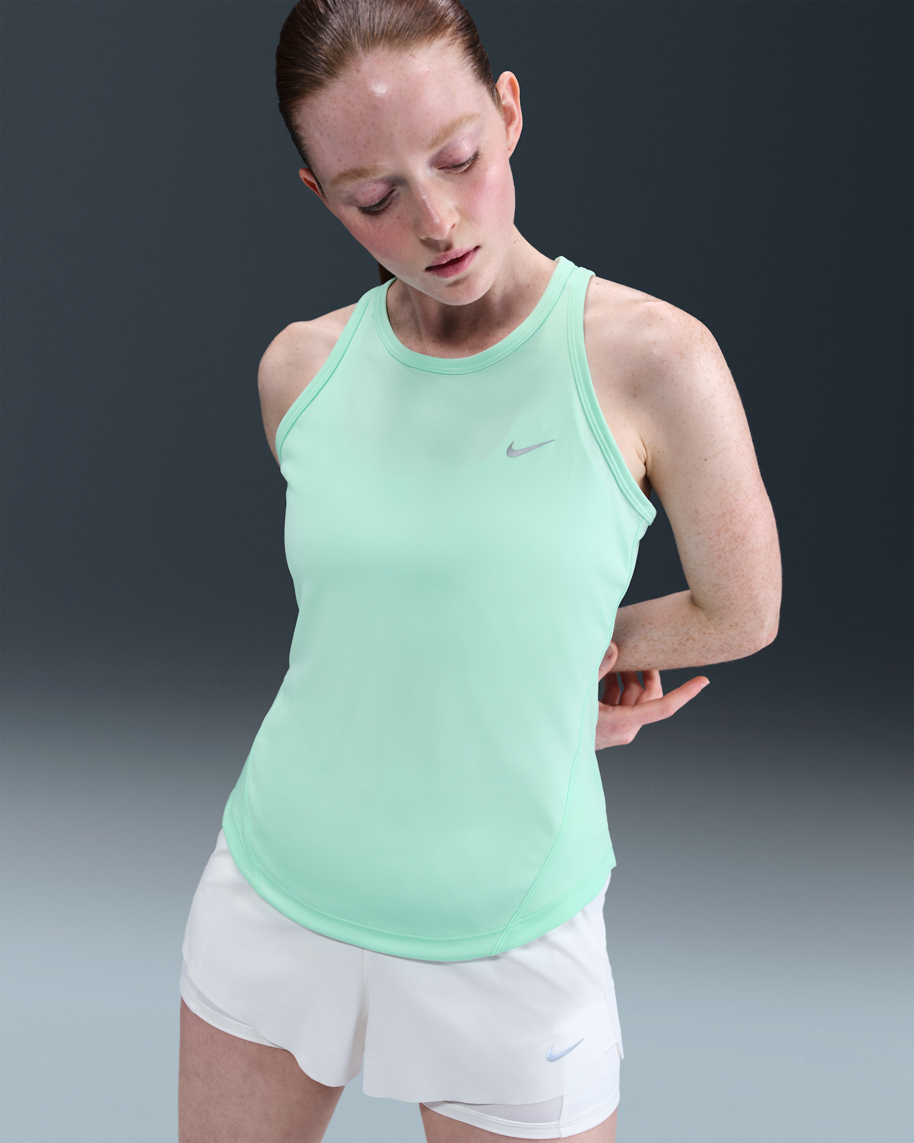Nike Tempo Dri-FIT løpesinglet til dame - Mint Foam