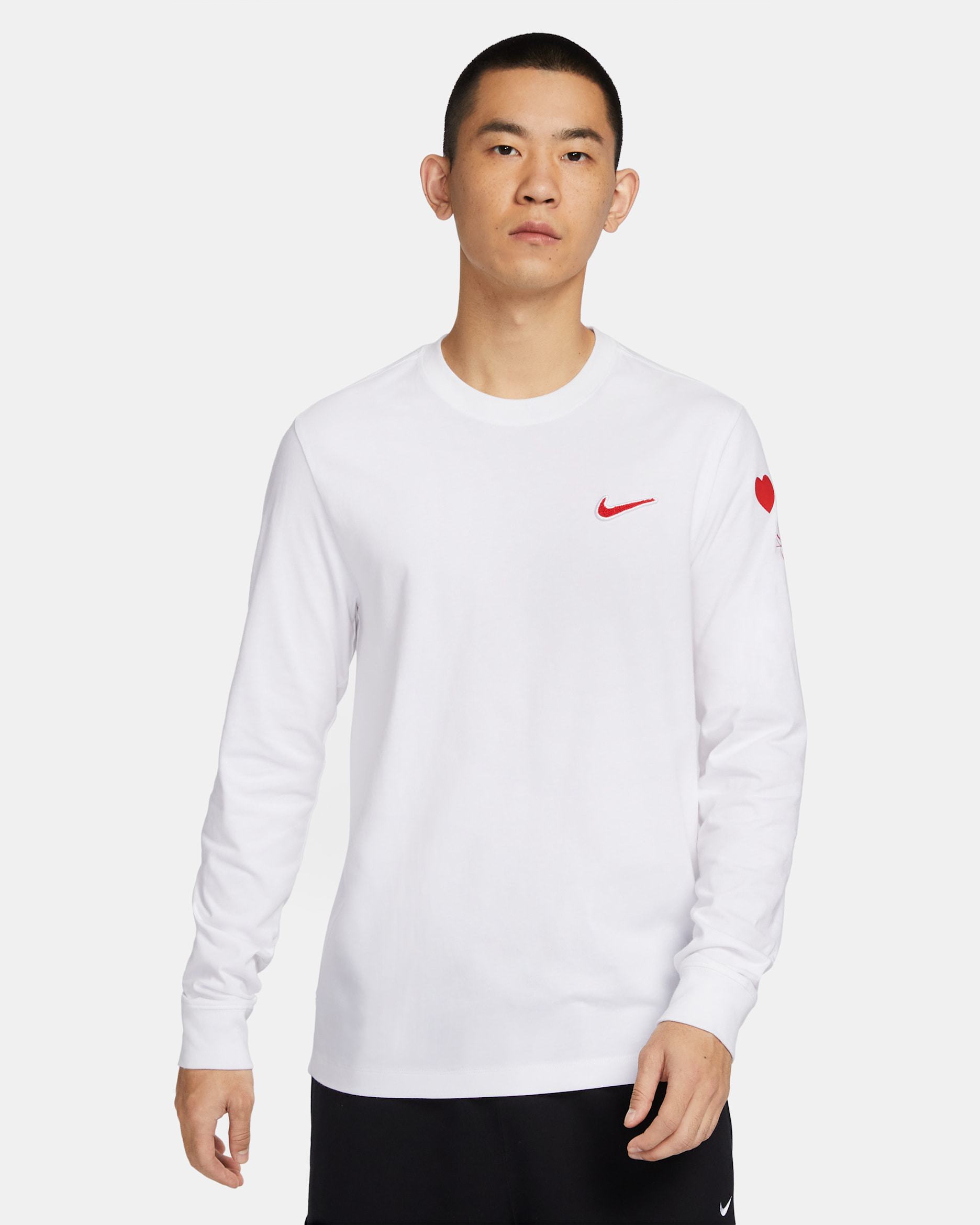 Nike Sportswear Long-Sleeve T-Shirt - White