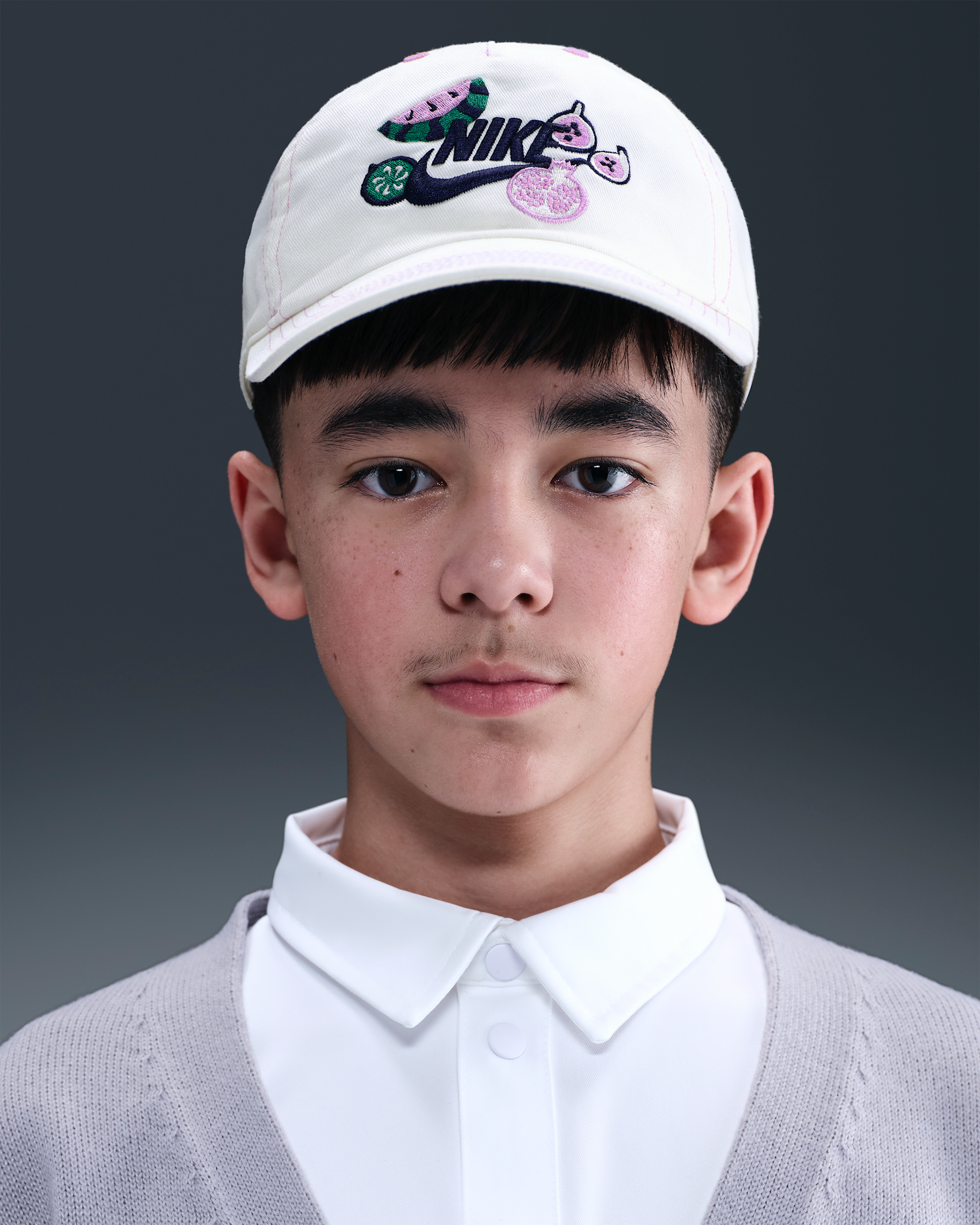 Gorra sin estructura para niños talla grande Nike Club - Vela/Flamenco mágico