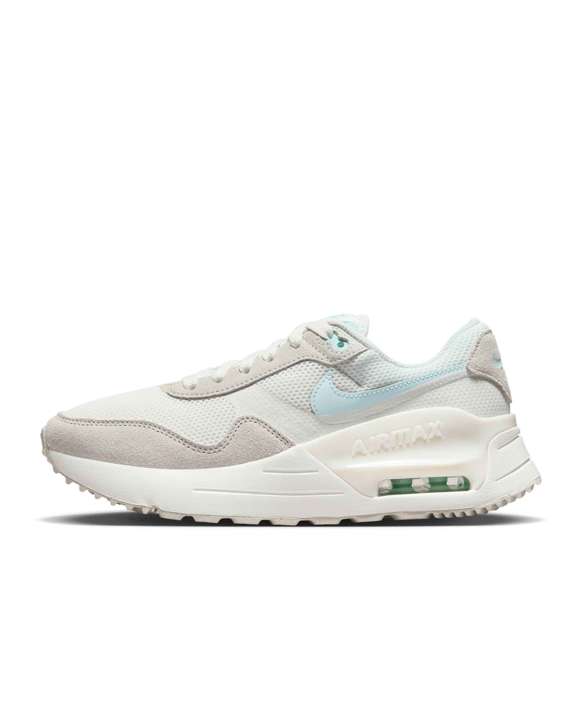 Nike Air Max SYSTM Women's Shoes - Sail/Phantom/Light Orewood Brown/Jade Ice