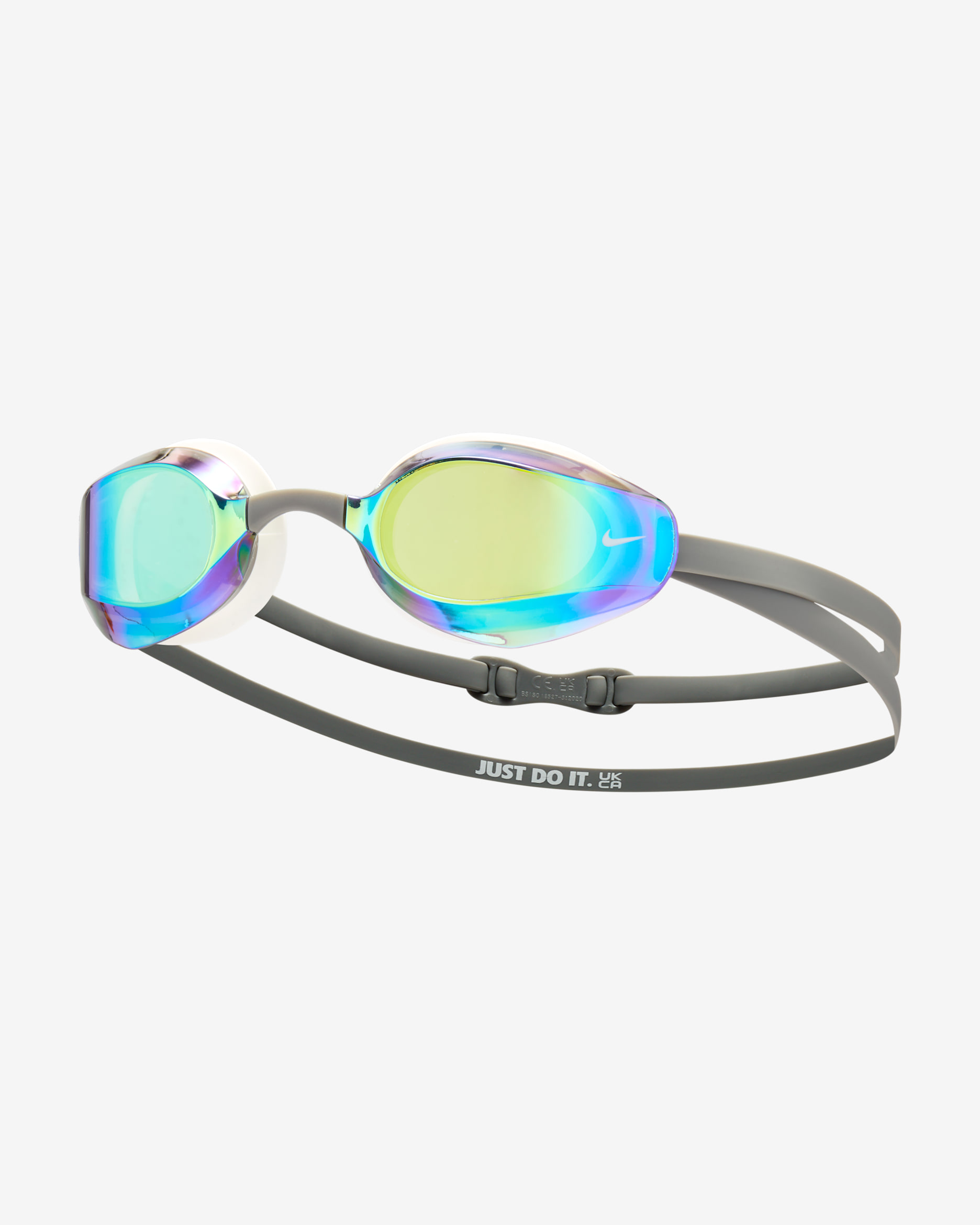 Nike Vapor Goggles Mirrored - Gris hierro/Blanco