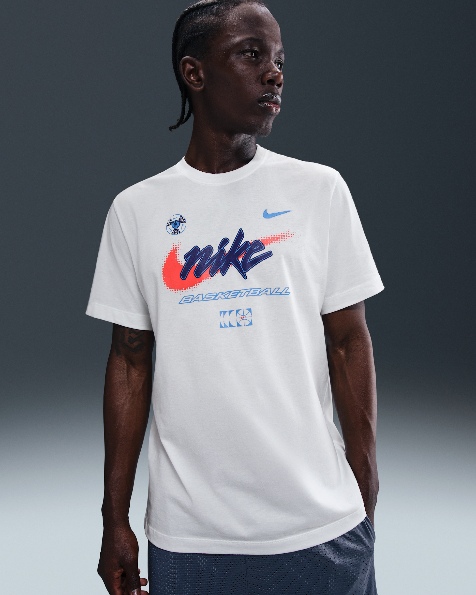 Nike Men's Basketball T-Shirt - Summit White