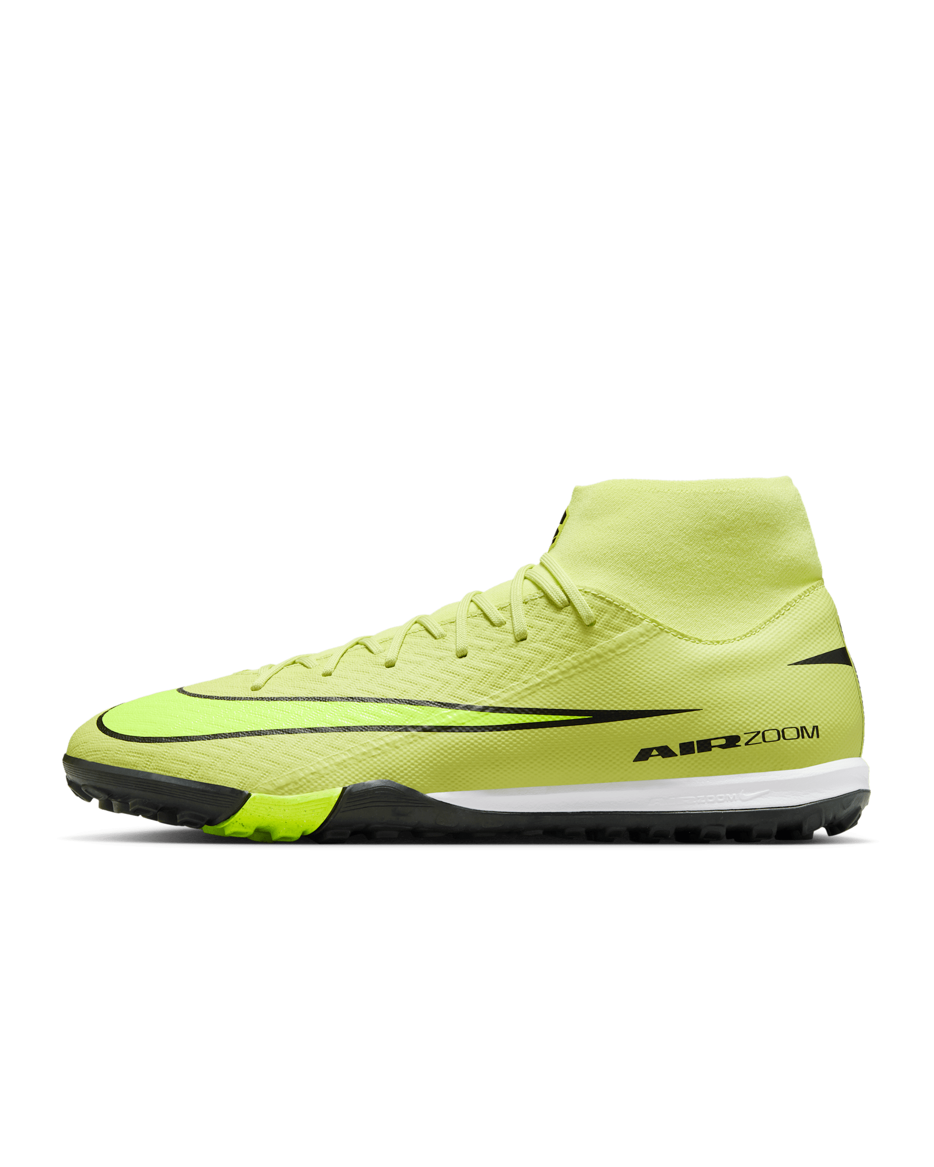 Ποδοσφαιρικά παπούτσια ψηλού προφίλ TF Nike Mercurial Superfly 10 Academy - Limelight/Hyper Crimson/Volt
