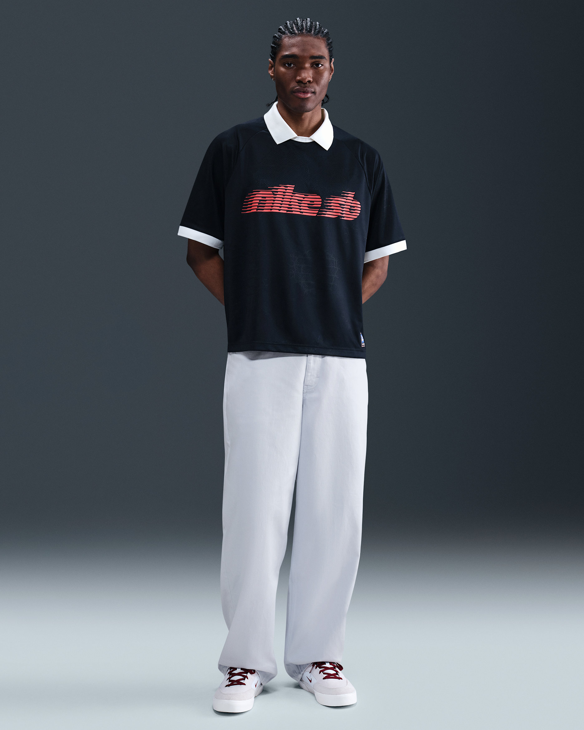 Pantalon de skate ample en denim Nike SB pour homme - Football Grey