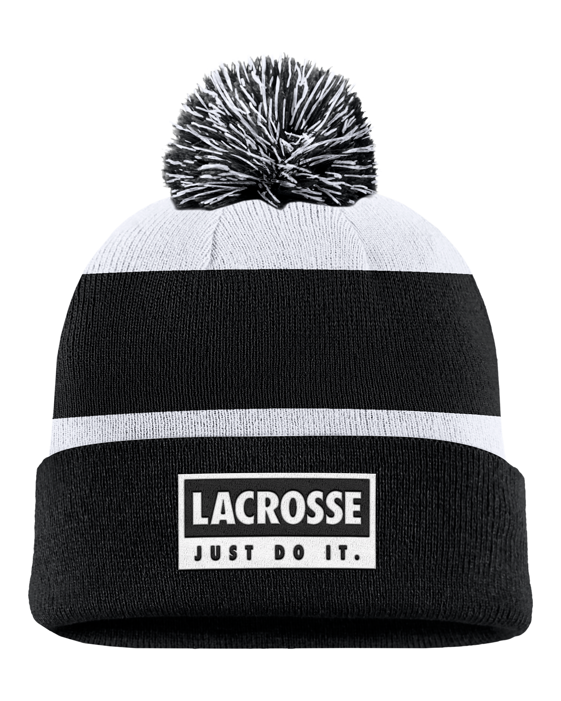 Gorro de lacrosse Nike Swoosh Peak - Negro