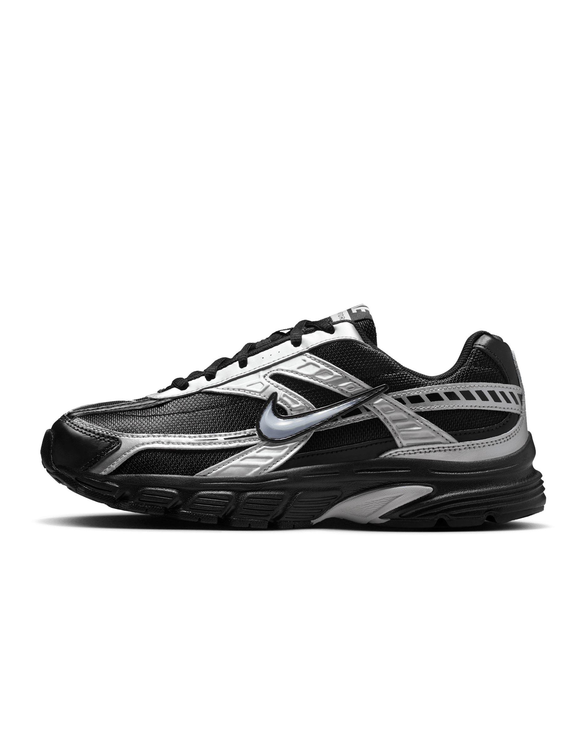 Tenis para mujer Nike Initiator - Negro/Negro/Plata metalizado/Gris lobo