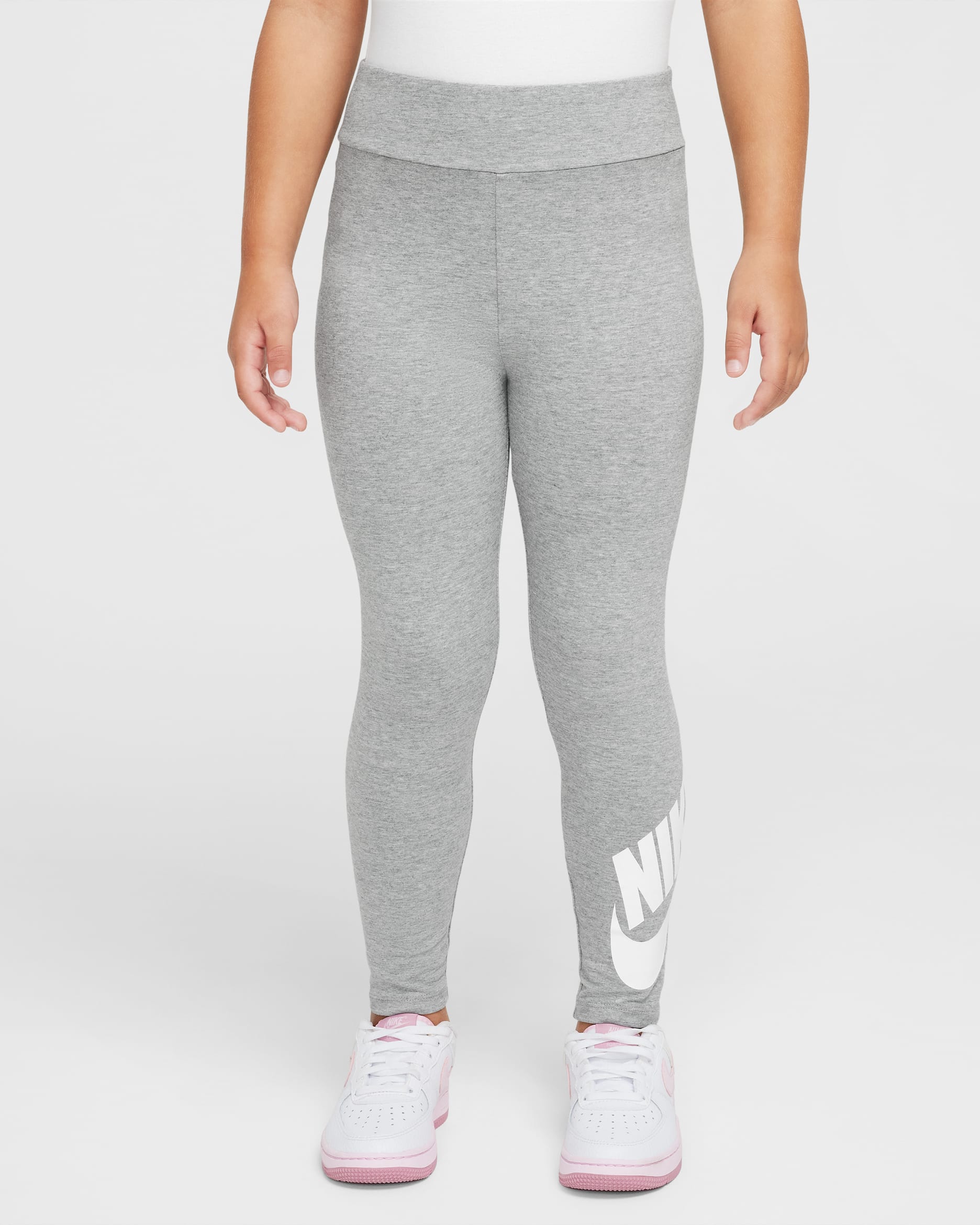 Nike Younger Kids' Leggings - Dark Grey Heather
