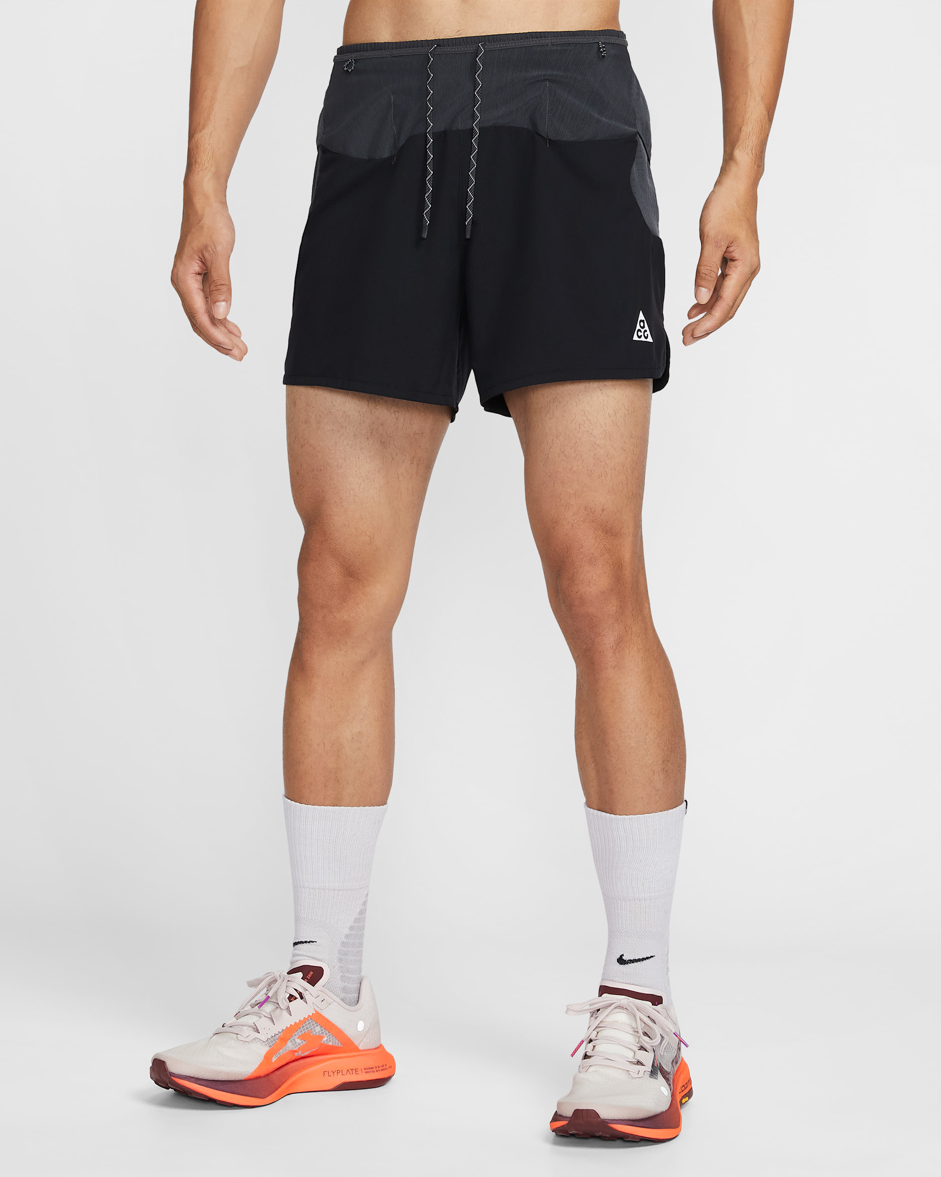 나이키 ACG '세컨드 선라이즈' 남성 드라이 핏 ADV 5인치 브리프 라인드 쇼츠 - 블랙/앤트러사이트/서밋 화이트