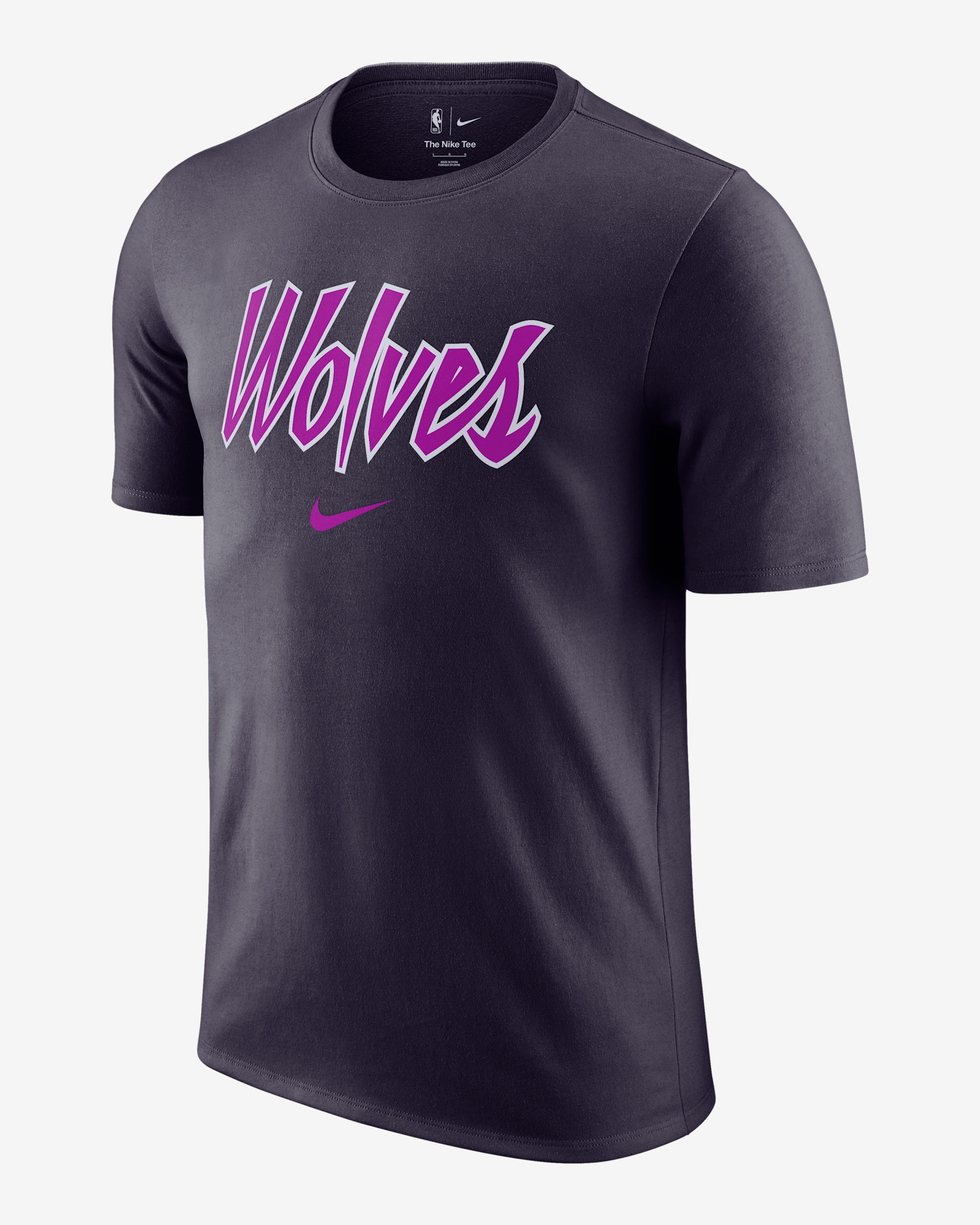 Minnesota Timberwolves Essential City Edition Men's Nike NBA T-Shirt - Purple Dynasty
