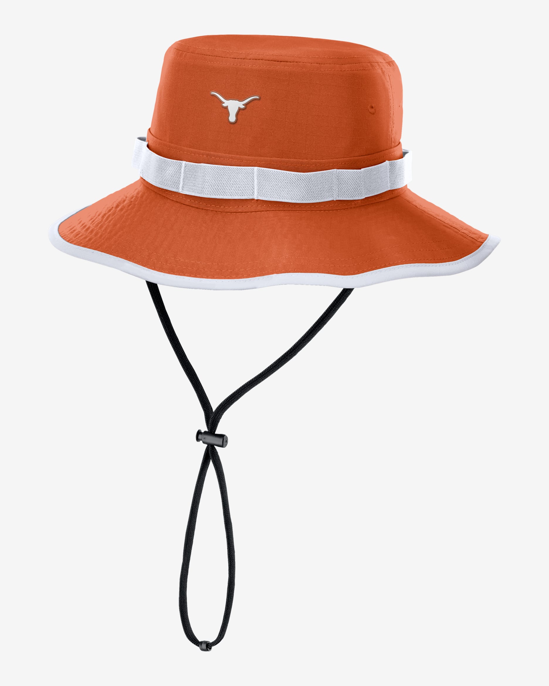 Gorro tipo pescador universitario Nike Dri-FIT para hombre Texas Sideline Apex Gameday Boonie - Naranja quemado