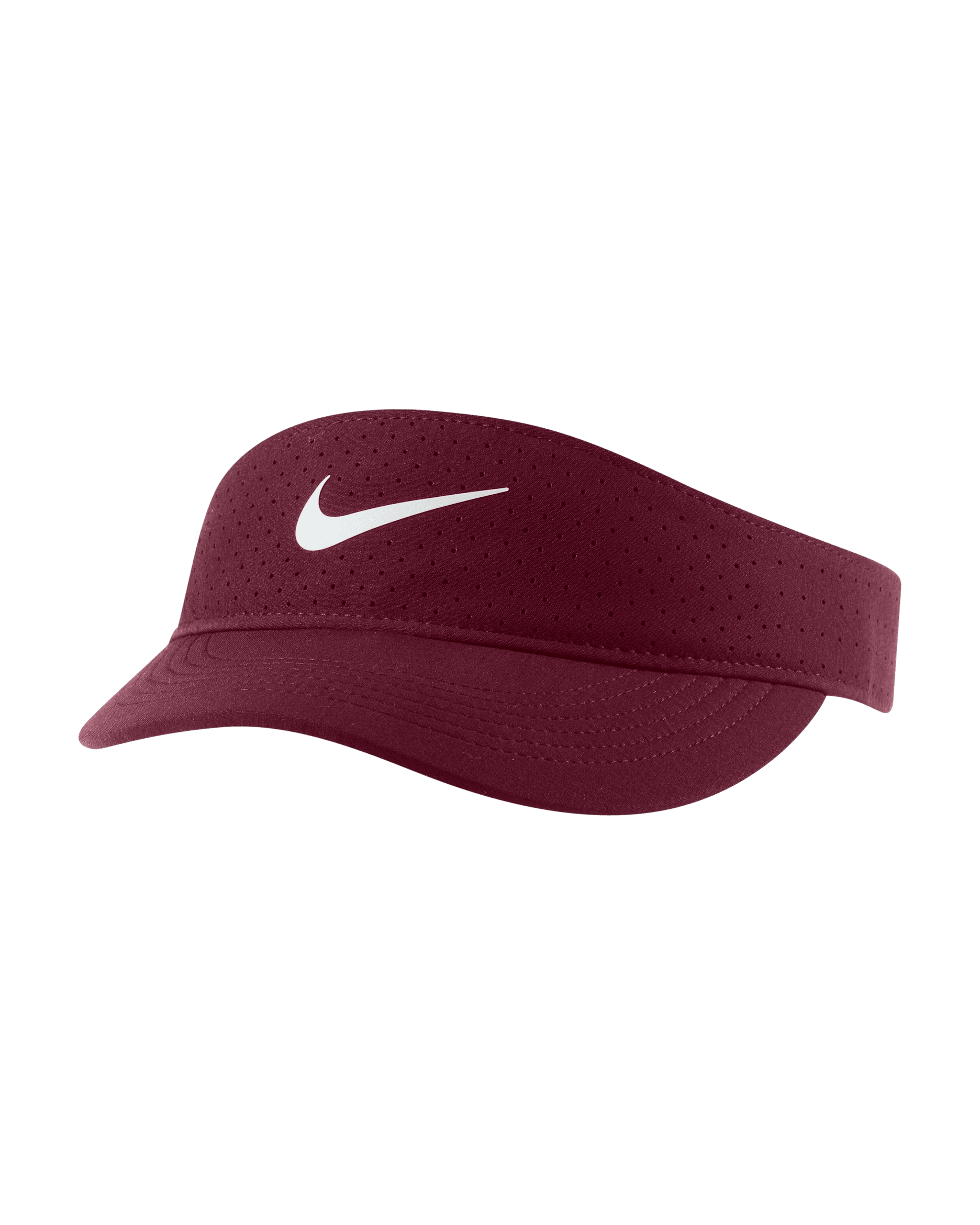 NikeCourt Advantage Women's Tennis Visor - Dark Beetroot/White