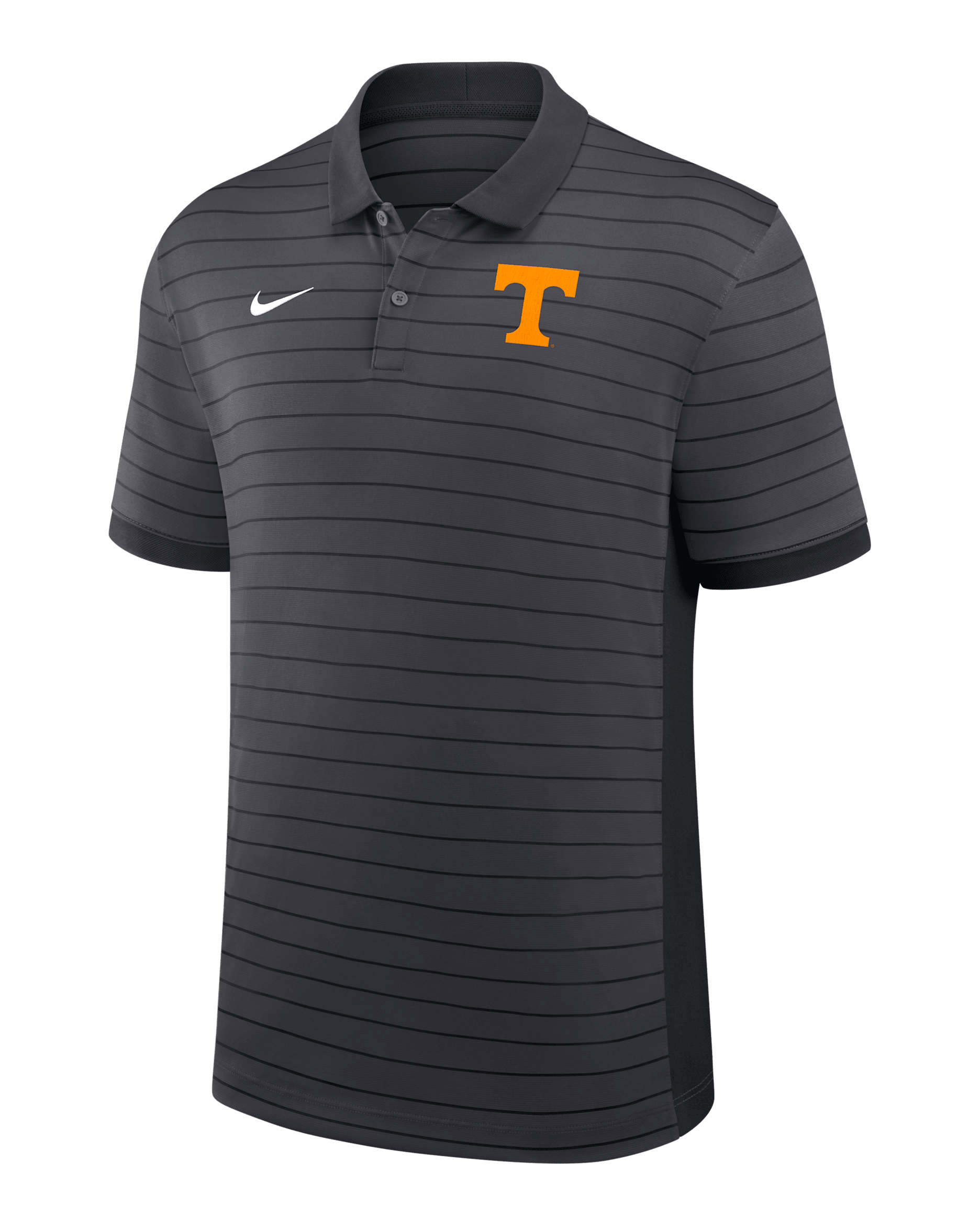 Tennessee Sideline Victory Stripe Men's Nike Dri-FIT College Polo - Grey