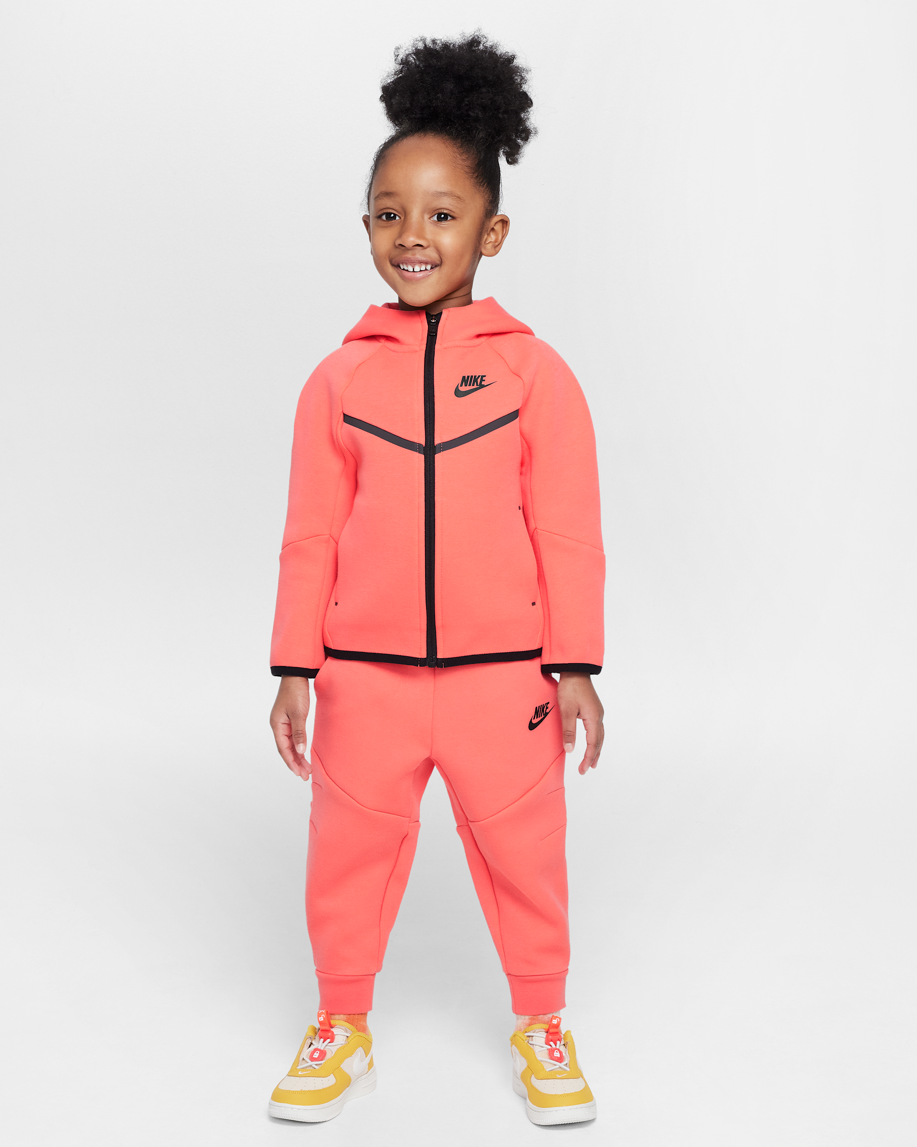 Nike Sportswear Toddler Tech Fleece 2-Piece Full-Zip Set - Magic Ember