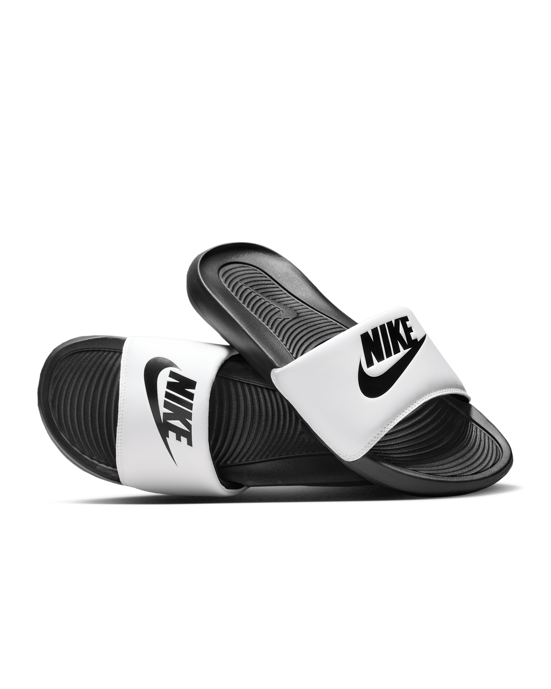Nike Victori One Men's Slides - Black/White/Black