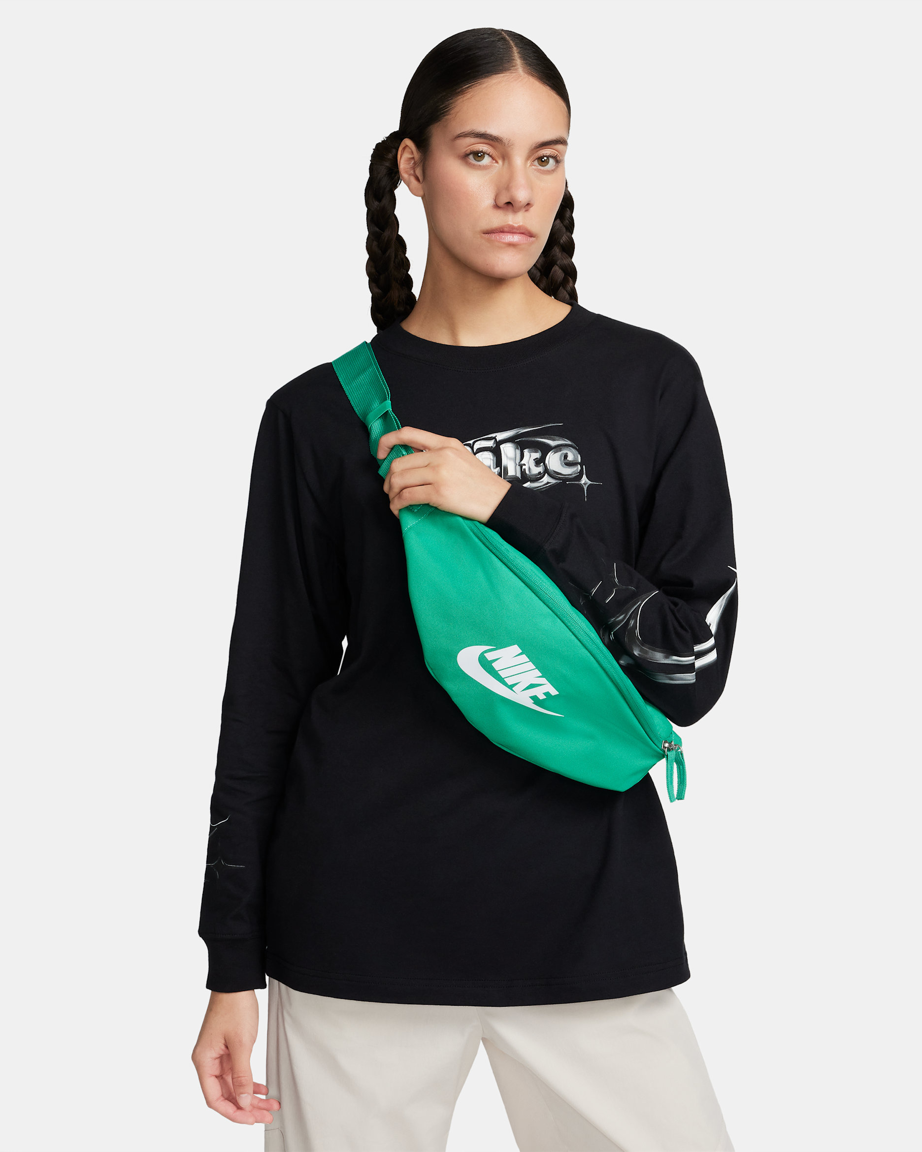 Nike Heritage Waistpack (3L) - Stadium Green/Stadium Green/White