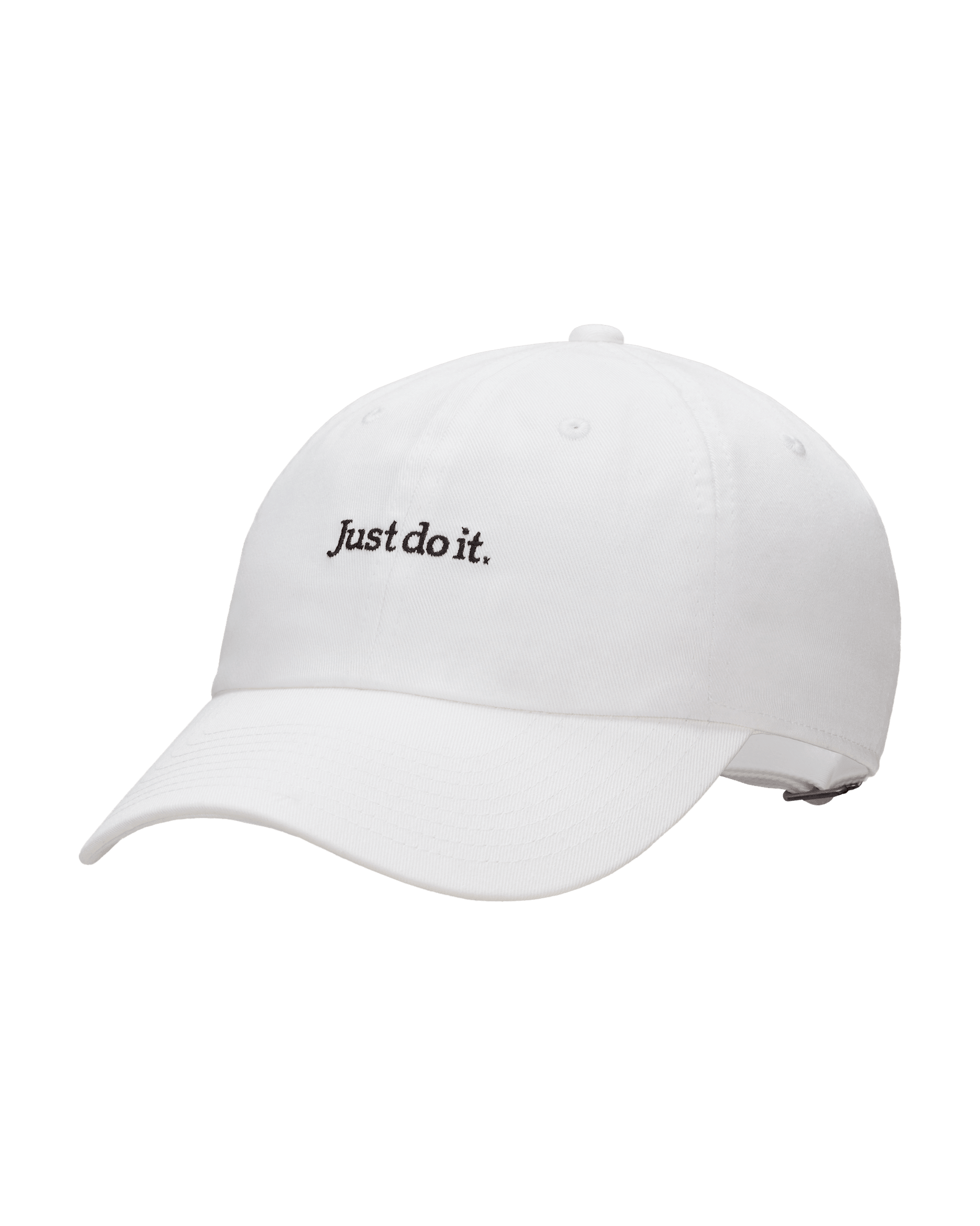 Nike Club Unstructured JDI Cap - White/Black