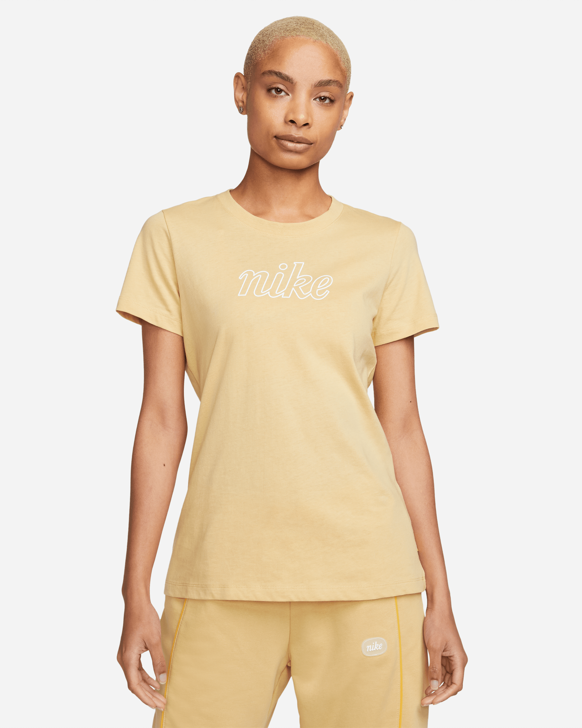 Nike Sportswear Icon Clash 女款 T 恤 - Sesame