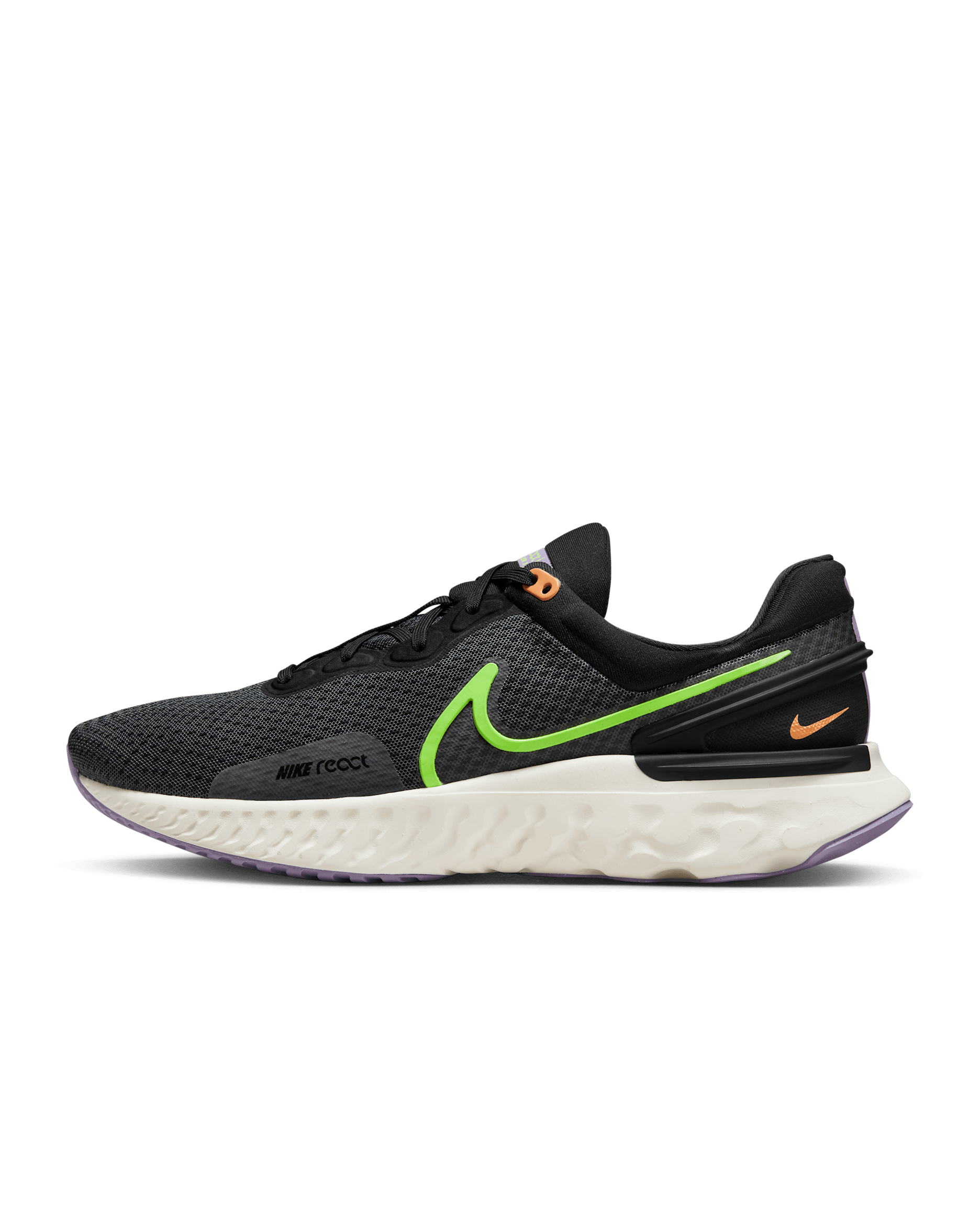 Scarpa da running su strada Nike React Miler 3 – Uomo - Antracite/Nero/Bianco/Ghost Green