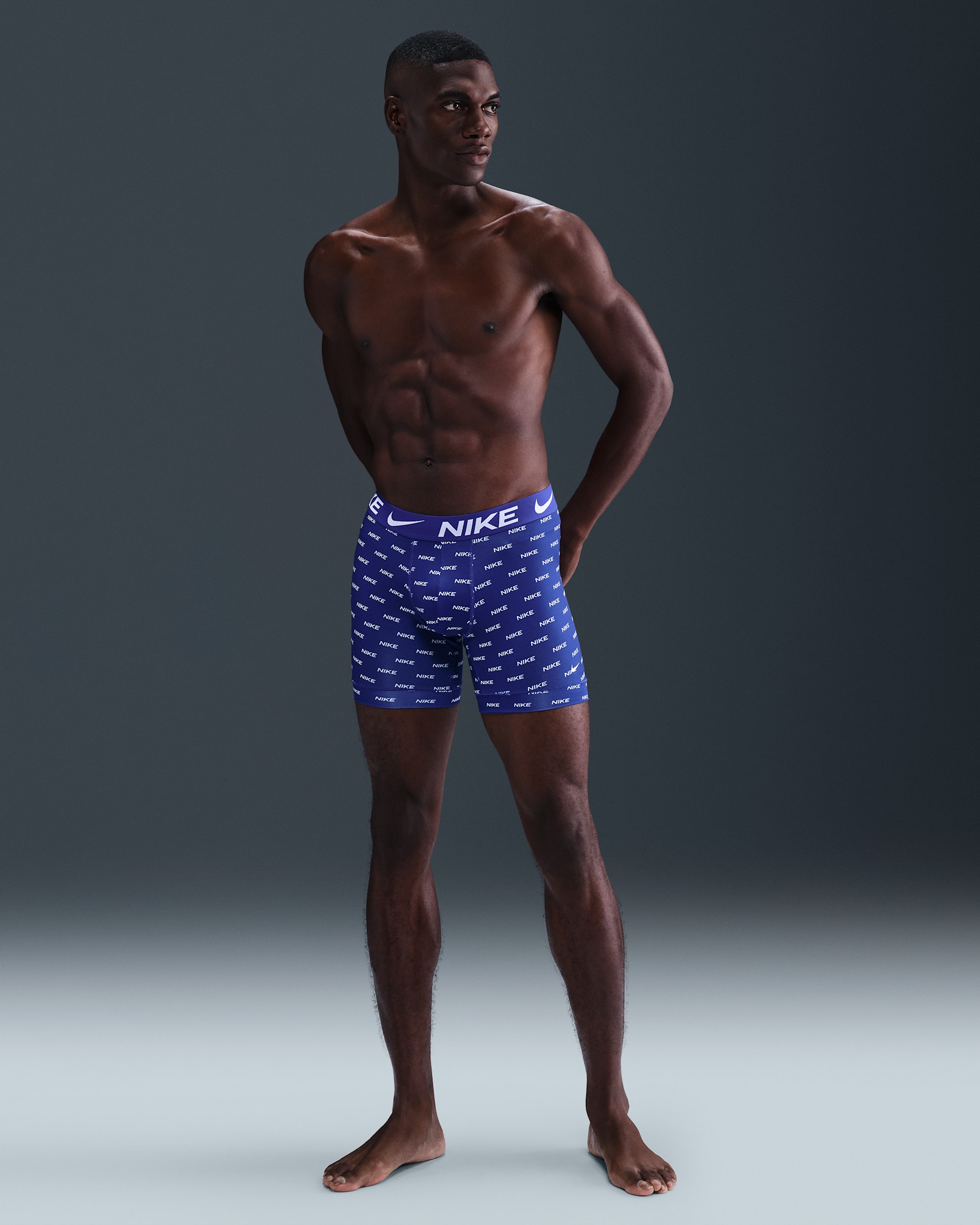 Nike Essential Micro Men's Dri-FIT Boxer Briefs (3-Pack) - Clear