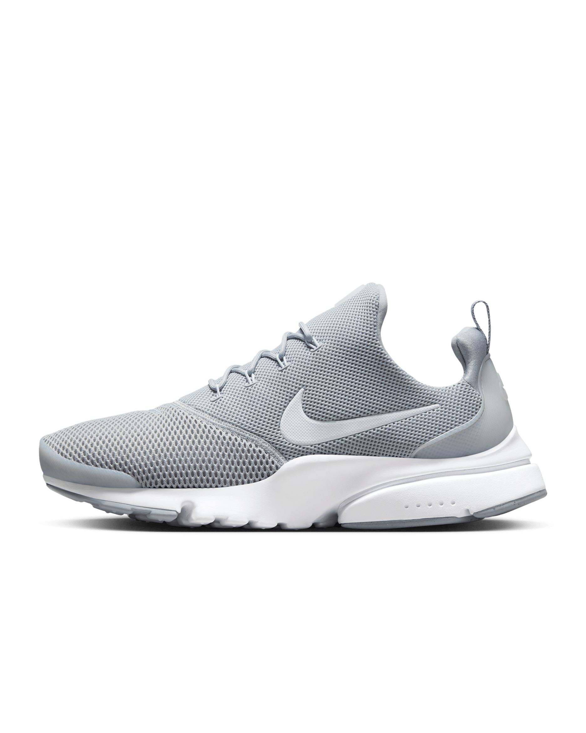 Buty męskie Nike Presto Fly - Wolf Grey/Wolf Grey/Biel