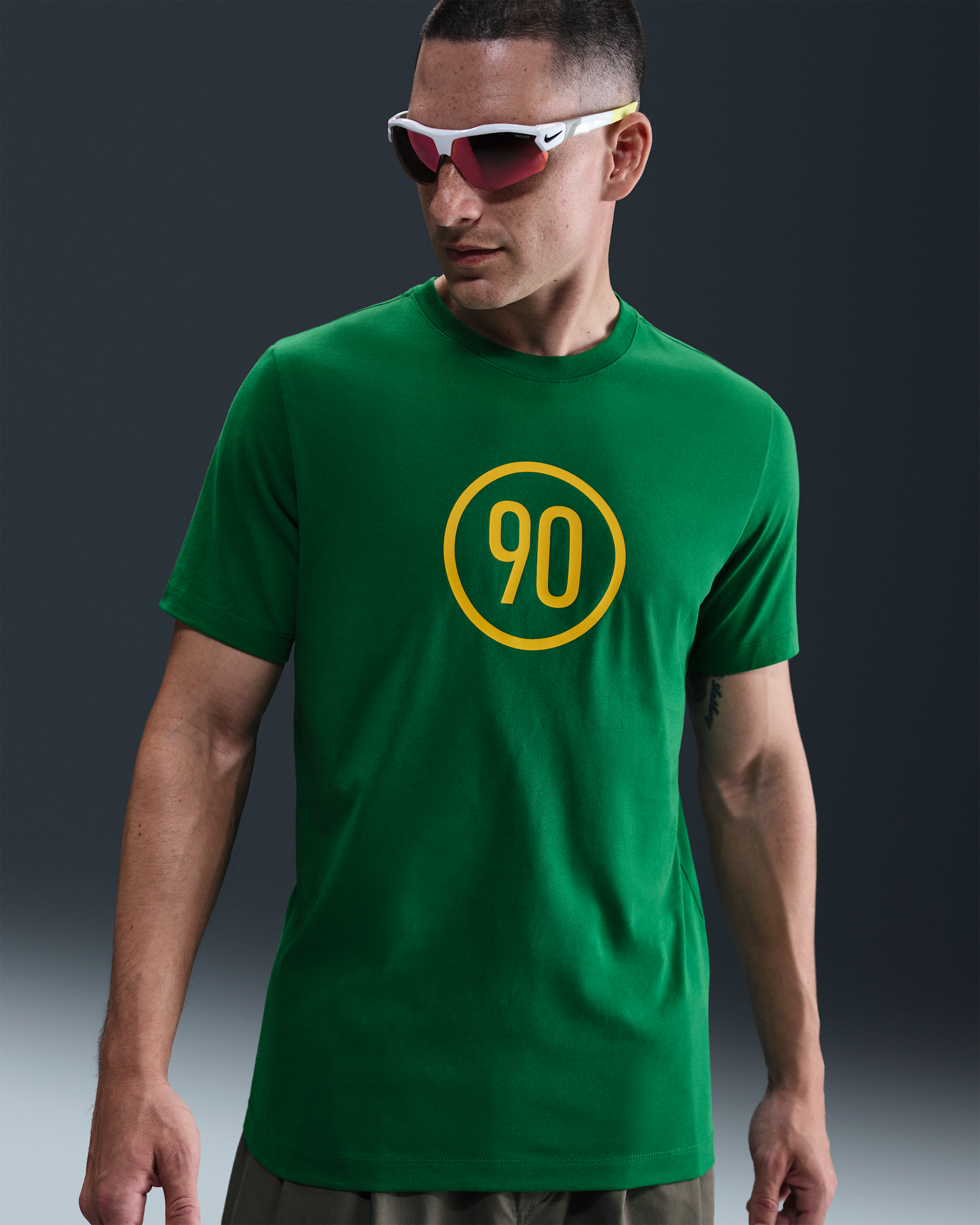 Nike Total 90 voetbalshirt voor heren - Pine Green