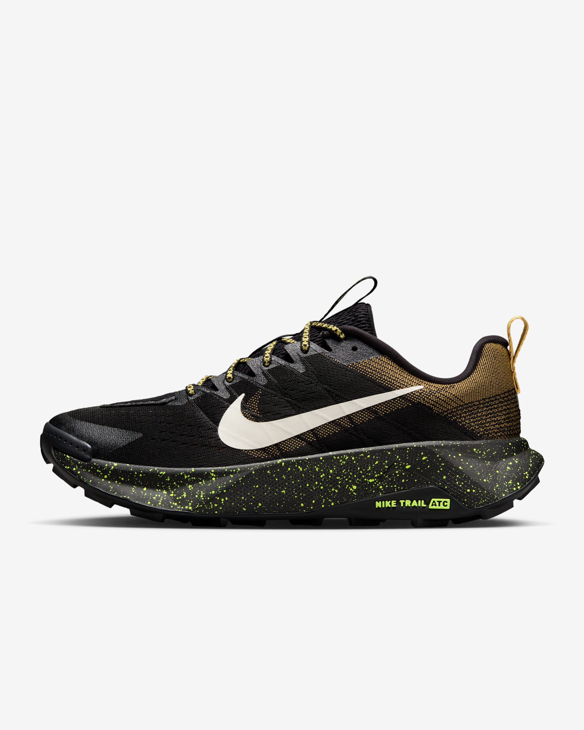 Nike Wildhorse 10 Traillaufschuh (Herren) - Schwarz/Peat Moss/Volt Ice/Phantom