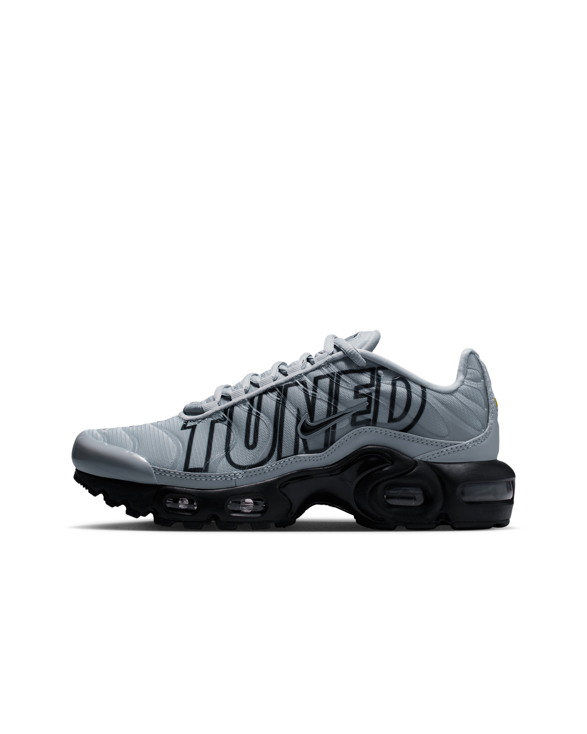 Scarpa Nike Air Max Plus - Ragazzo/a - Wolf Grey/Argento metallizzato/Nero